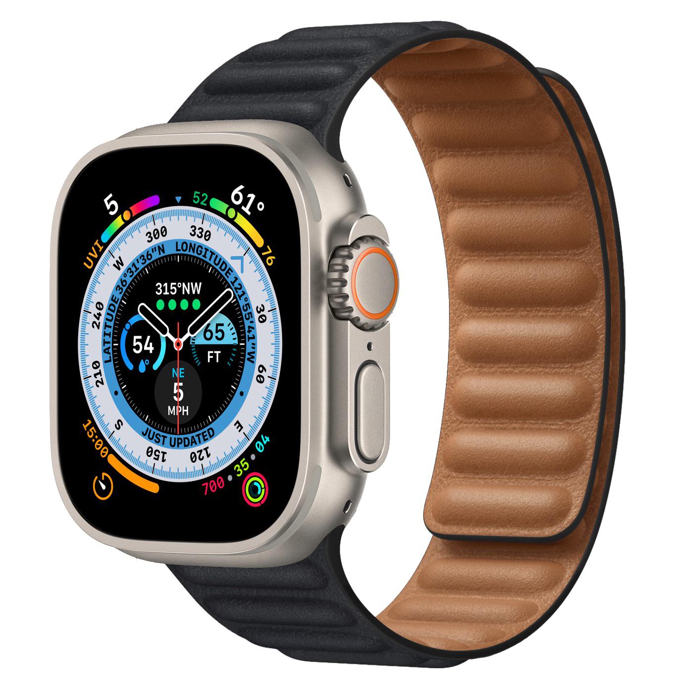 Leather Link on Apple Watch Ultra r/applewatchultra