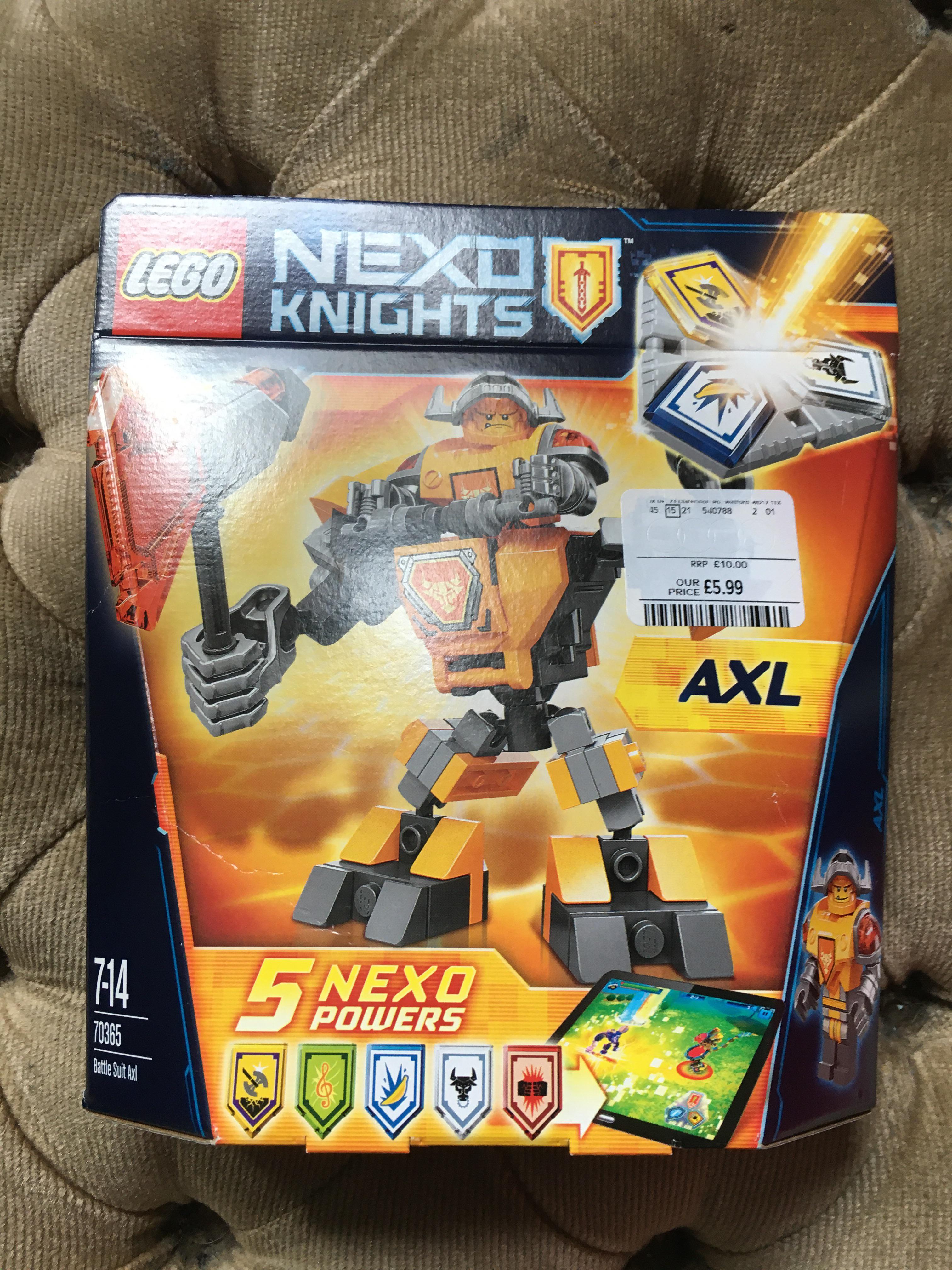 …why does T.K.maxx have a 6 year old nexo knights set…? r/lego