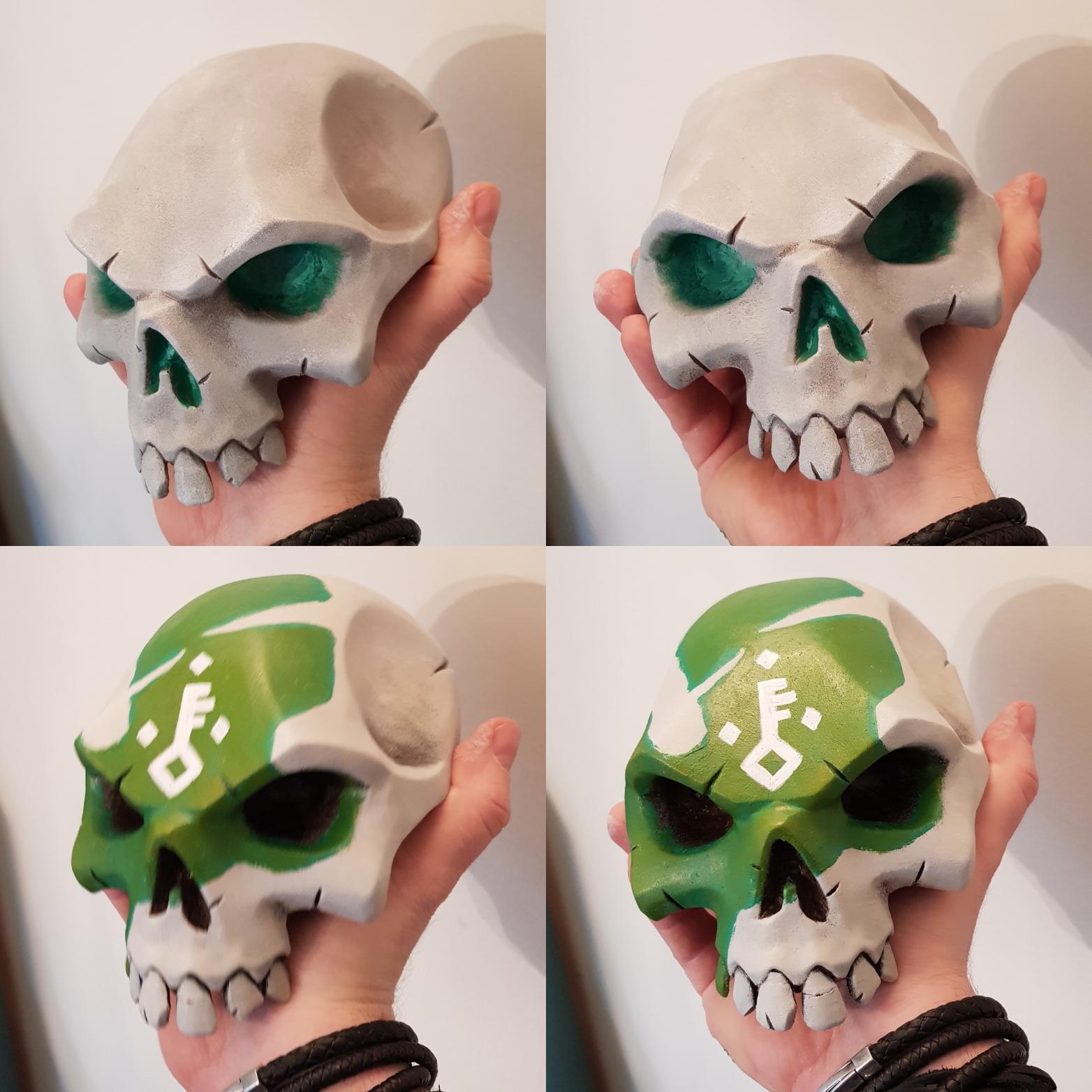 Replica Sea Of Thieves Skull. r/Seaofthieves