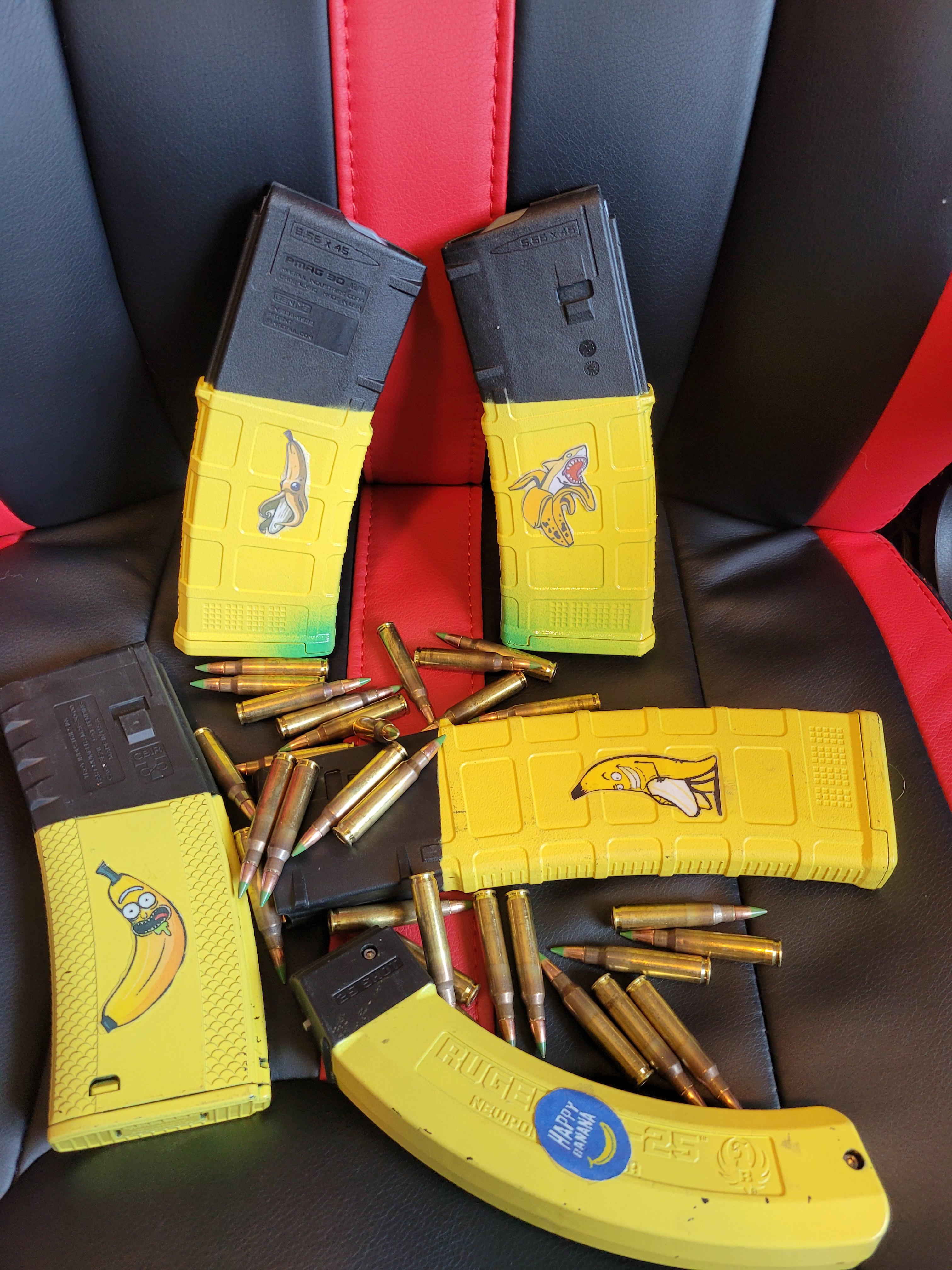 More bananas. r/guns