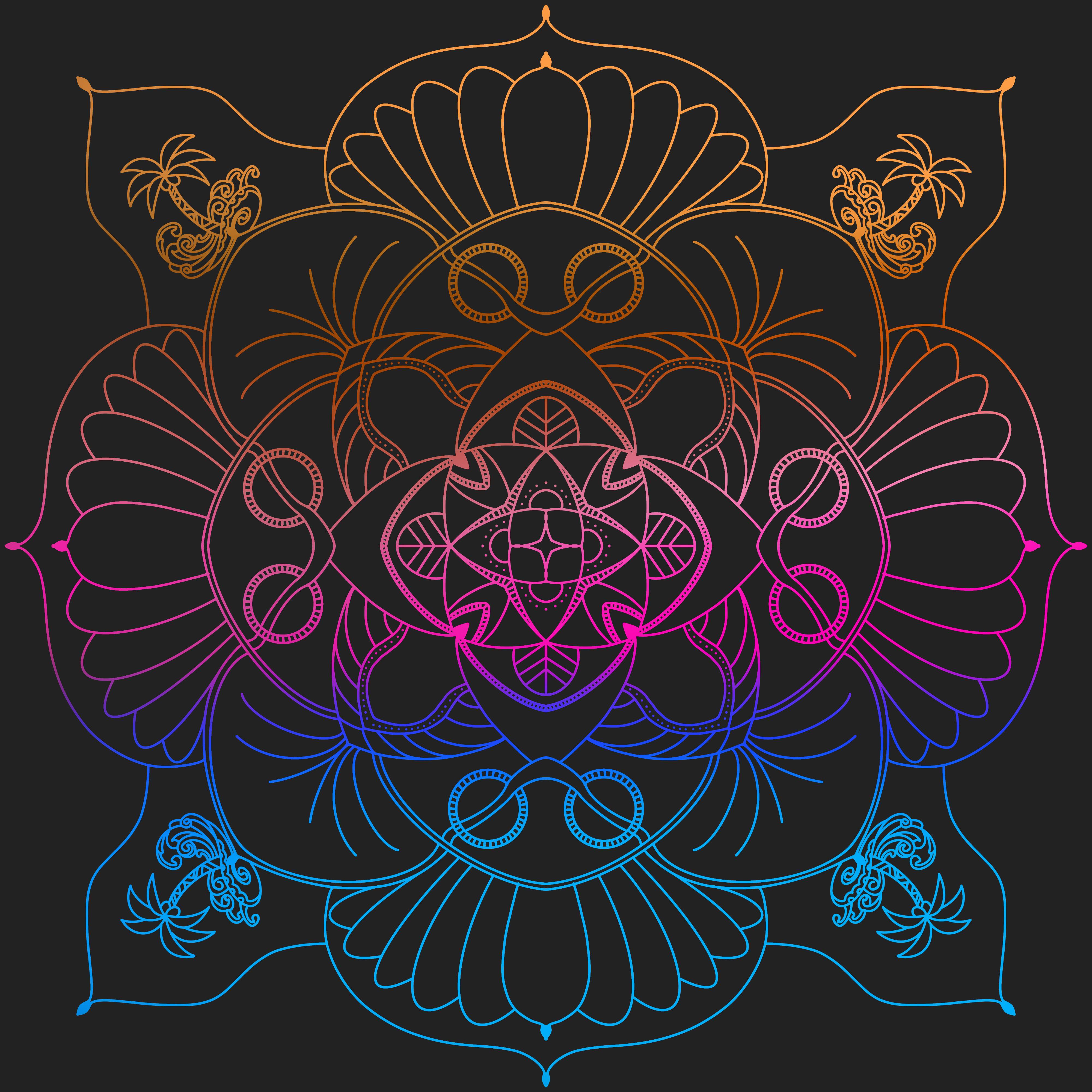 Created in Procreate r/Mandala
