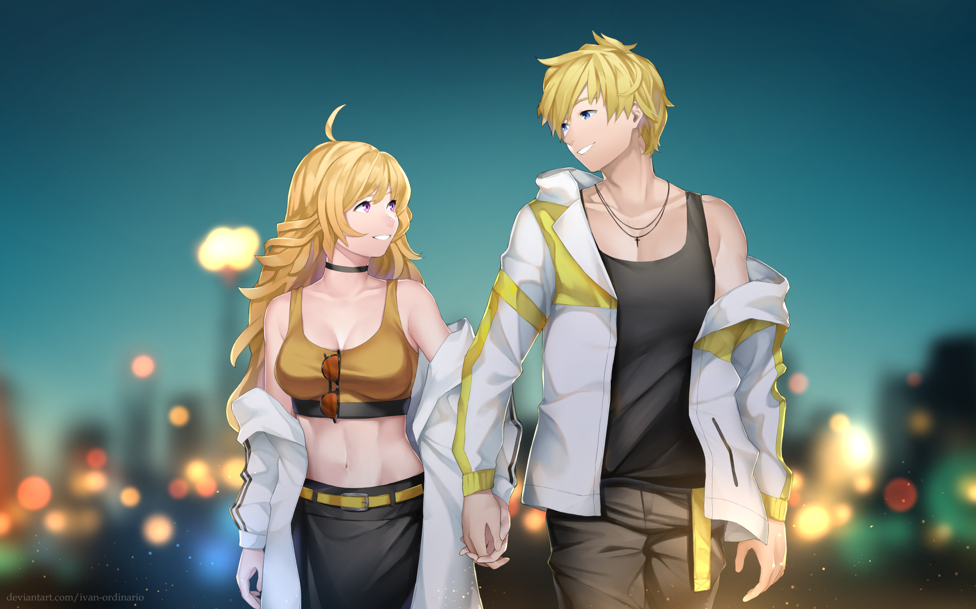Steet Lights Dragonslayer (Yang x Jaune) [ivan