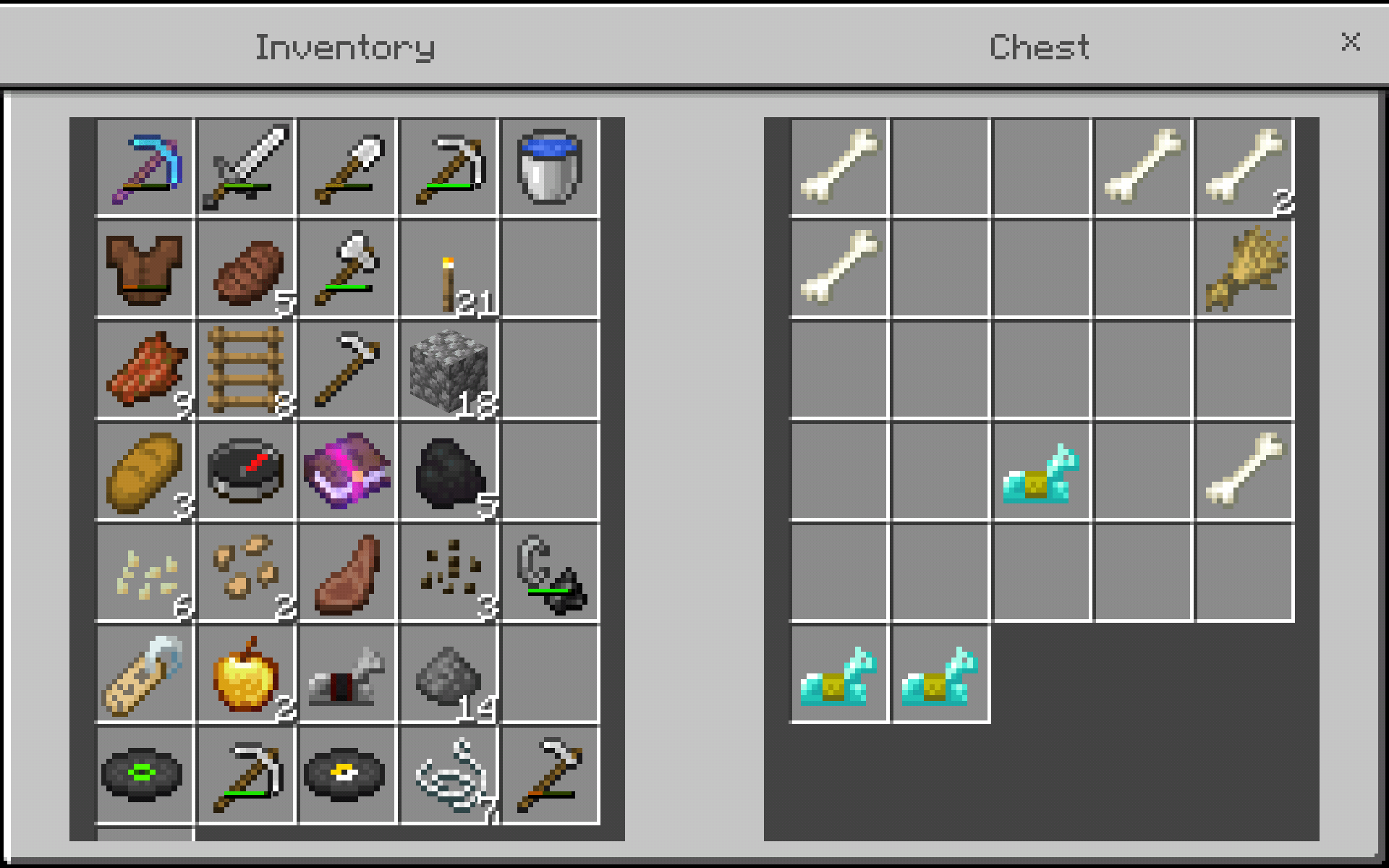 So I found 3 diamond horse armour in a chest today r/Minecraft