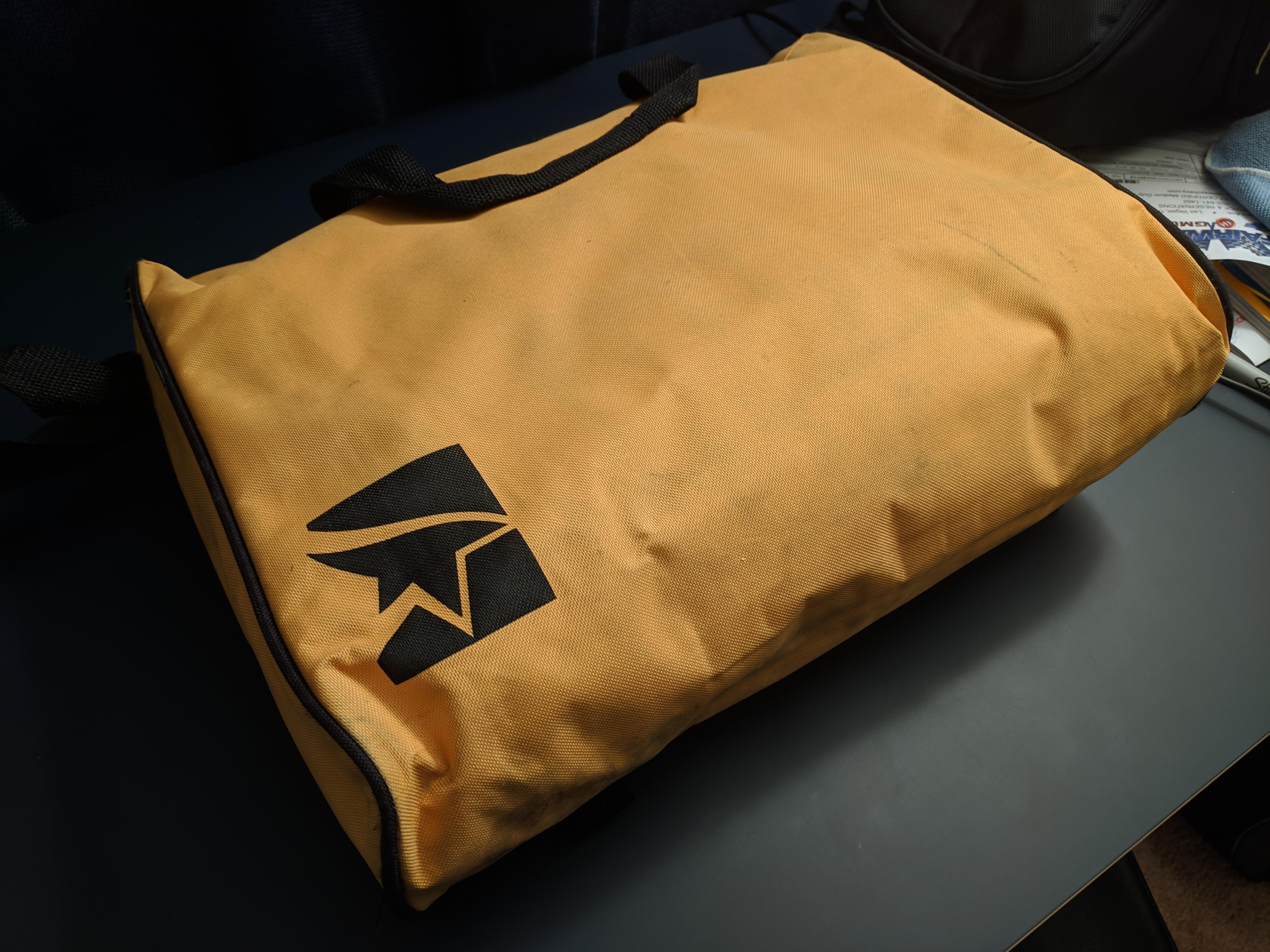 I still have (and use) the canvas messenger bag you got from pre