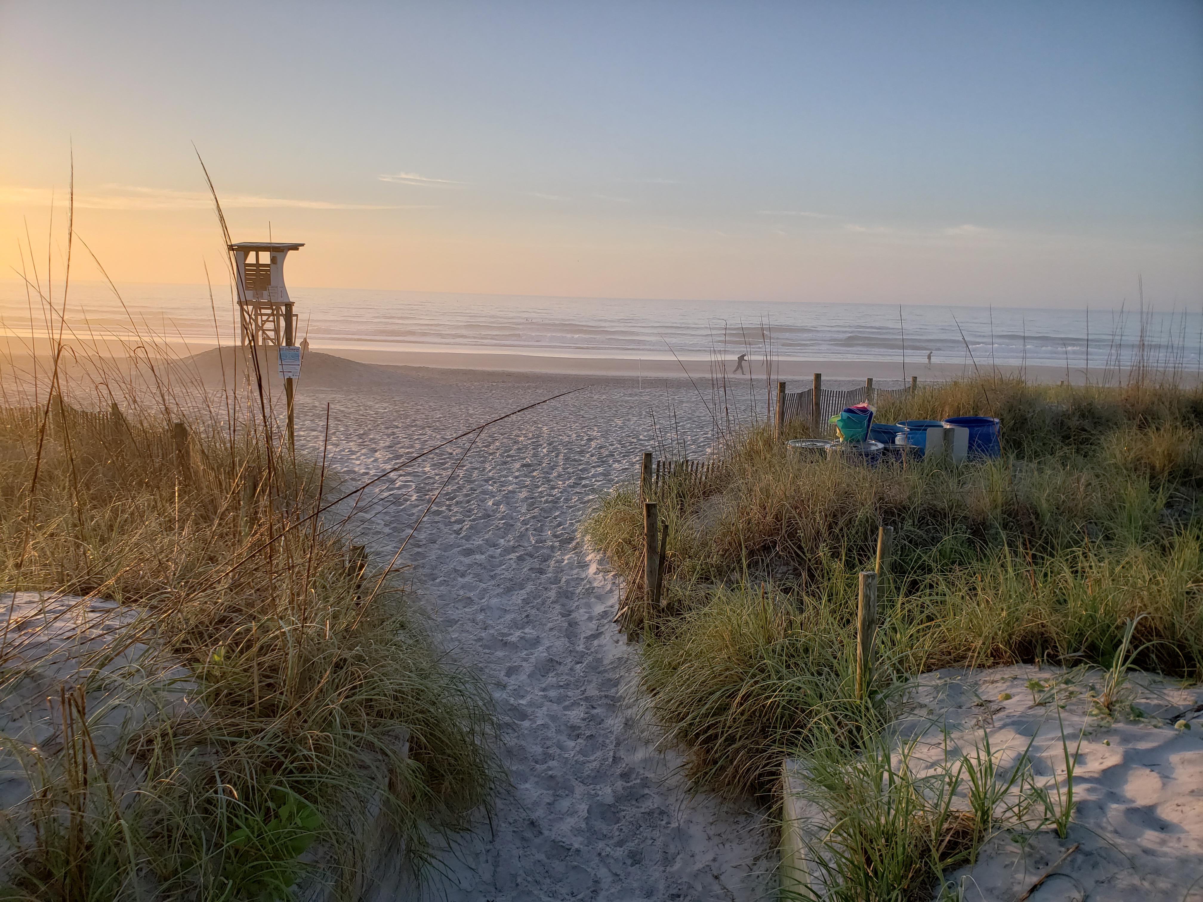 It was a great morning for a surf in Wrightsville Beach, NC. r/surfing