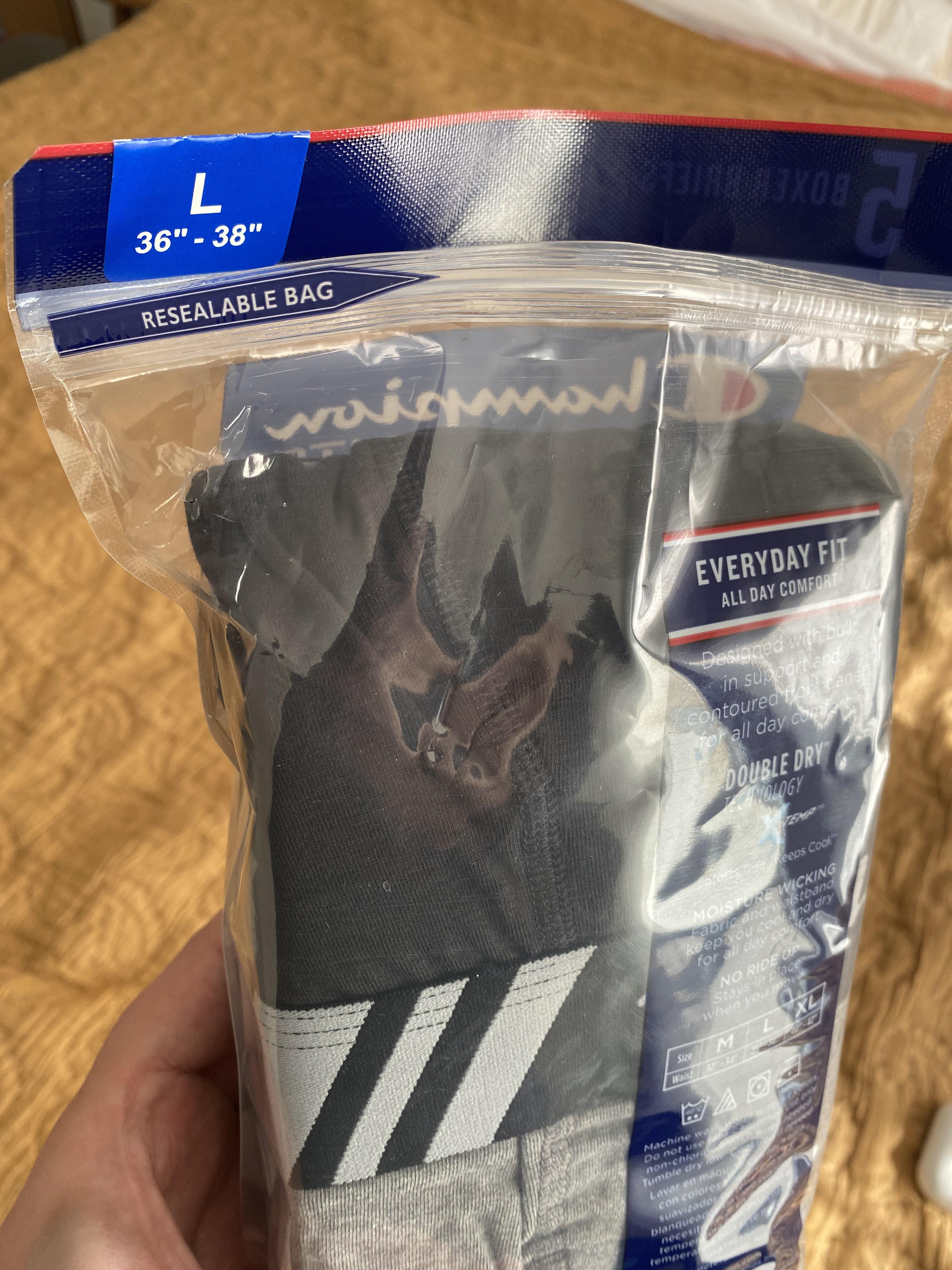 Seriously why does my underwear come with a resealable bag but I can’t