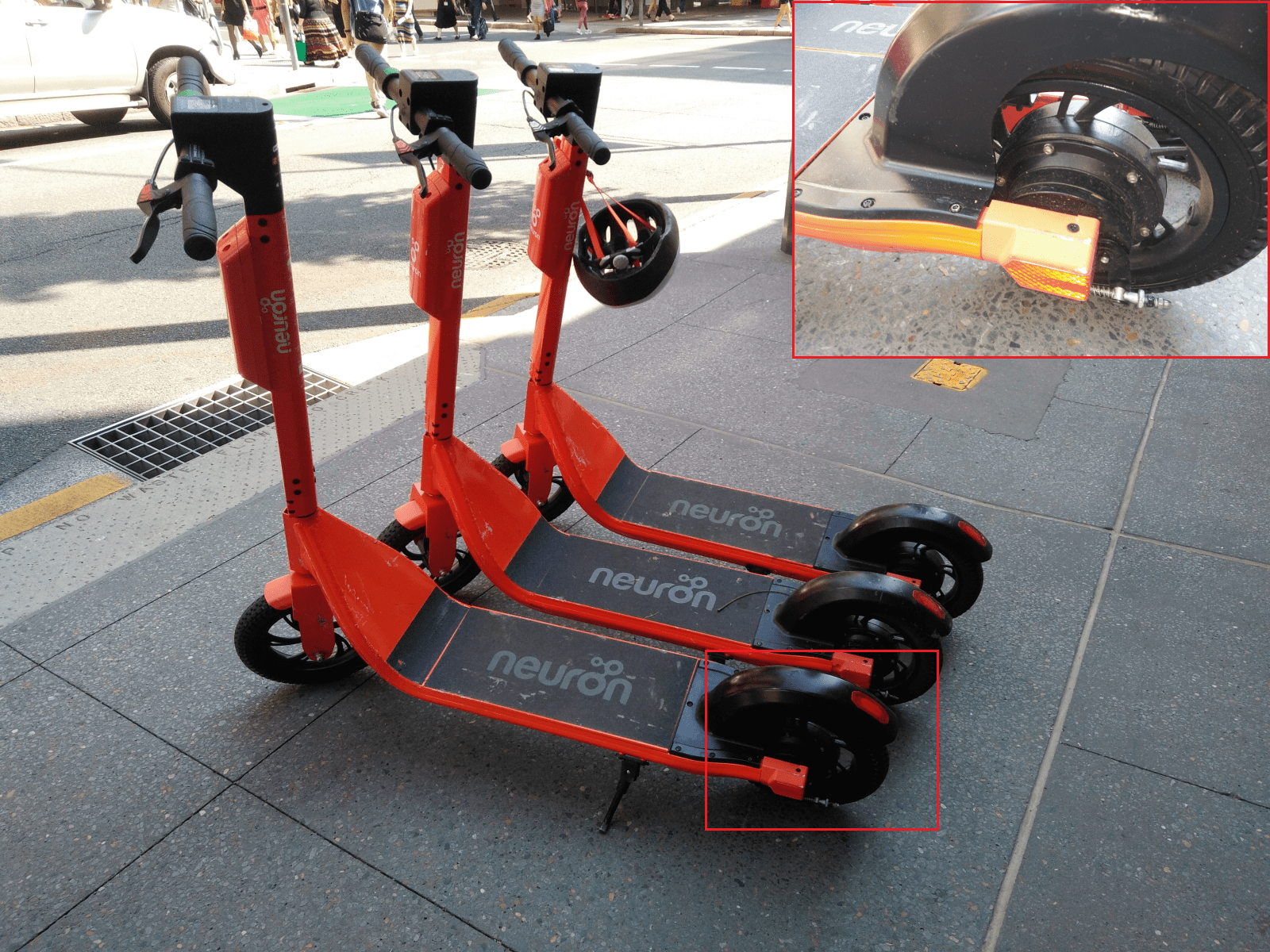 Neuron Scooters in Brisbane (seem robust too) r/ElectricScooters
