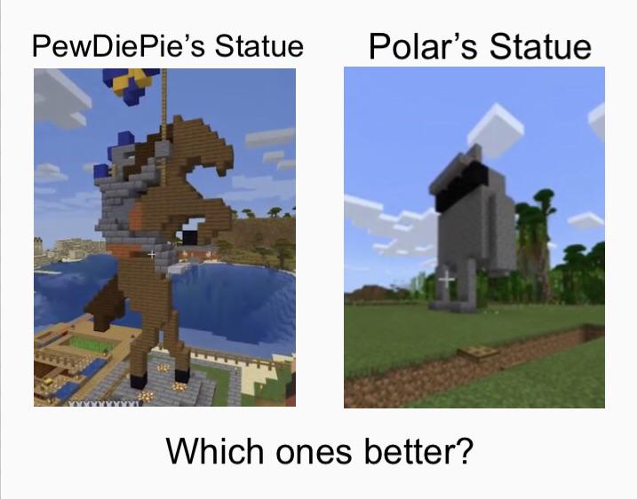 Ikea Bird’s Statue VS. Buddy’s Statue!! Lets debate r/polarsaurusrex