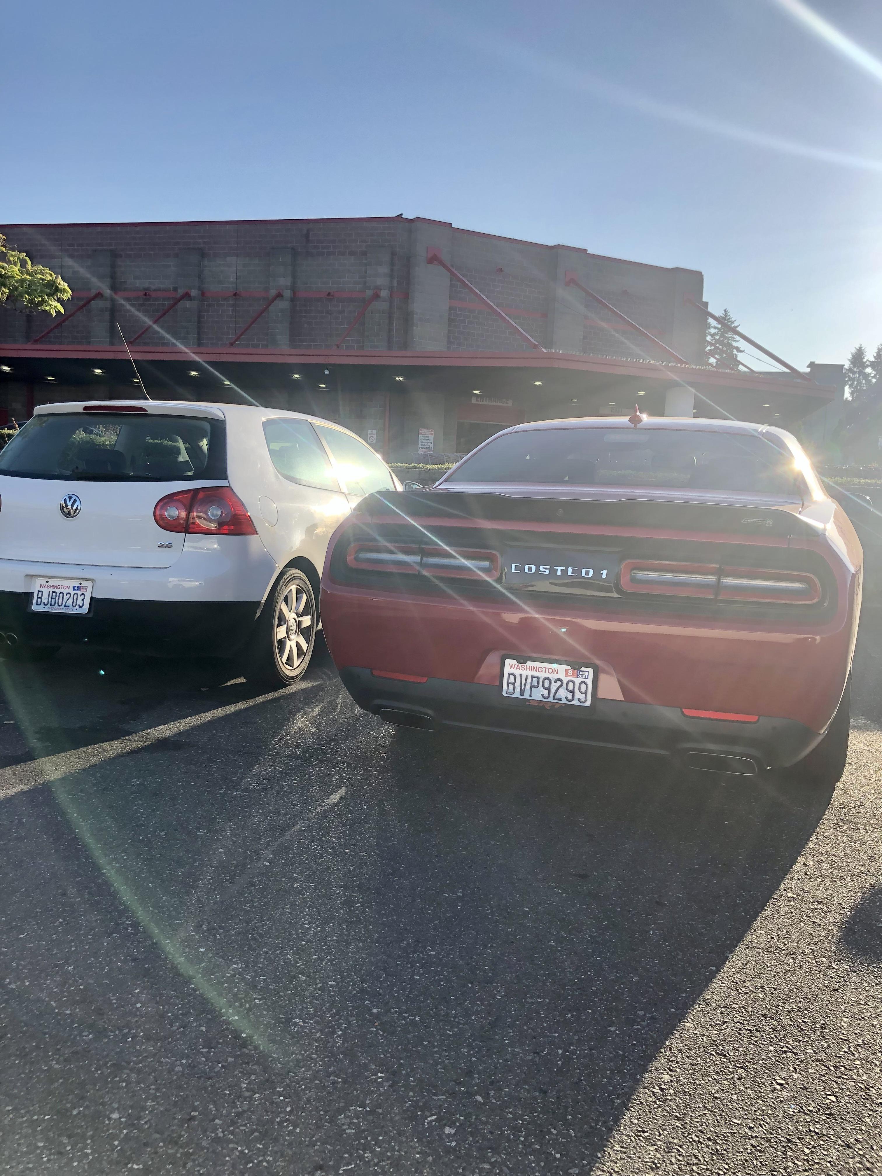 Saw this Costco badged SRT charger at Costco r/pics