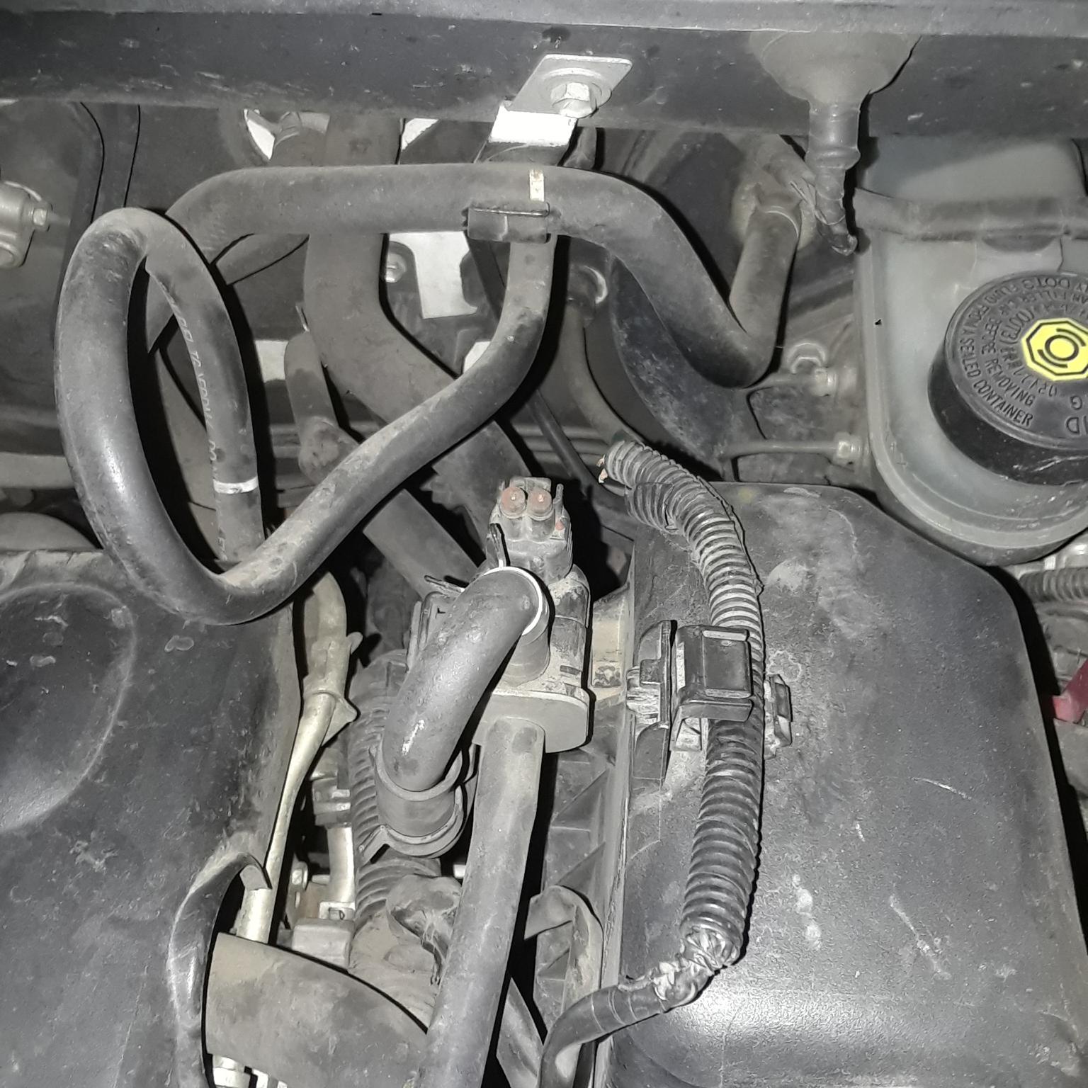 Is this why check engine light is on? (What is this wire