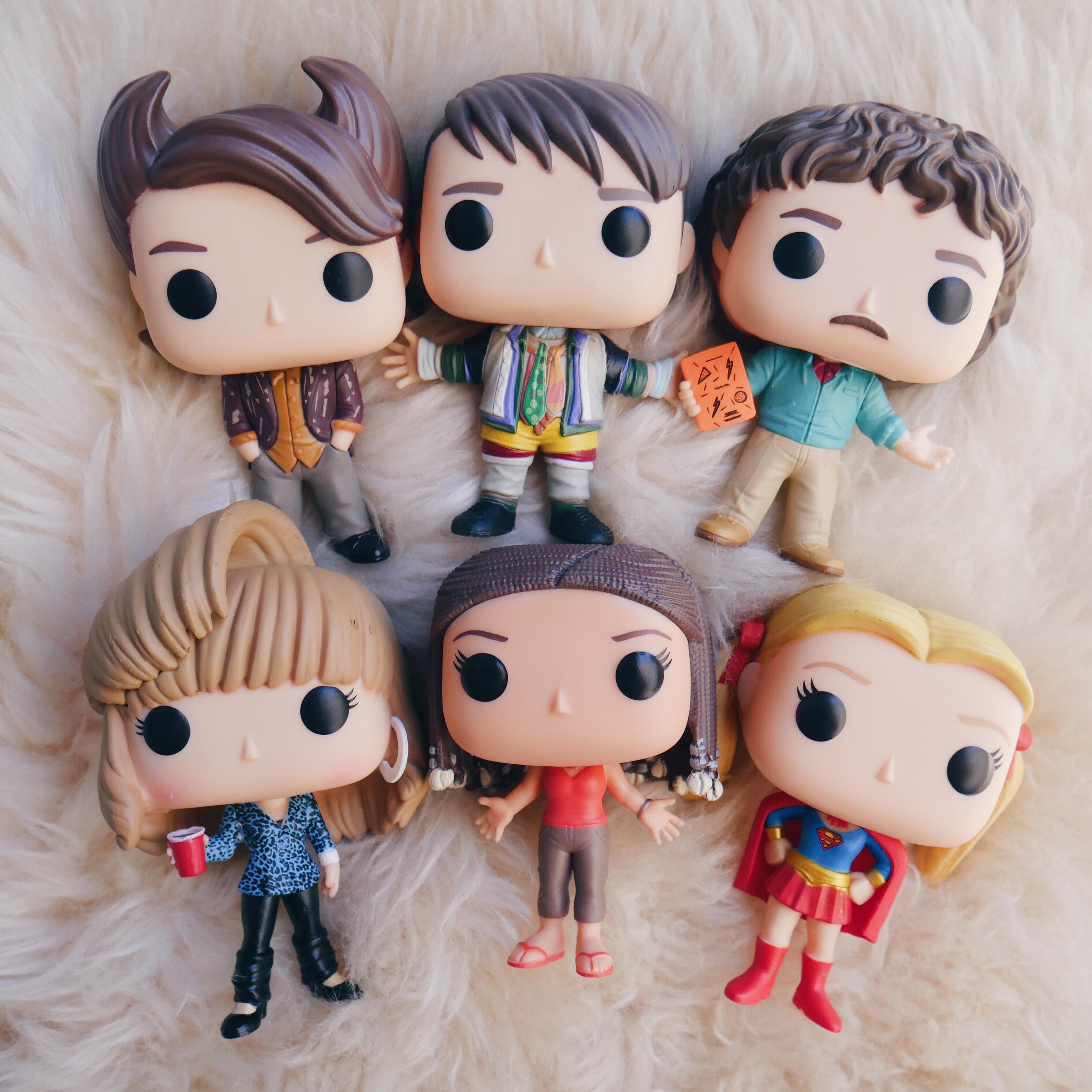 Got the whole Friends Funko Pop set today in one trip 🔥 My favorite