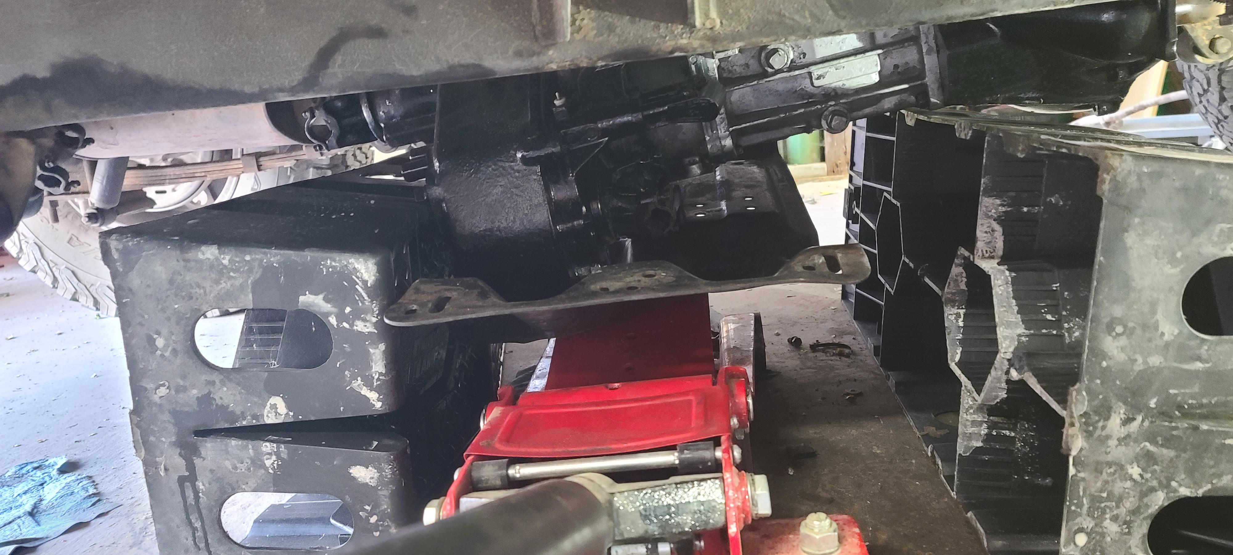 Resetting a brake proportioning valve CJ7