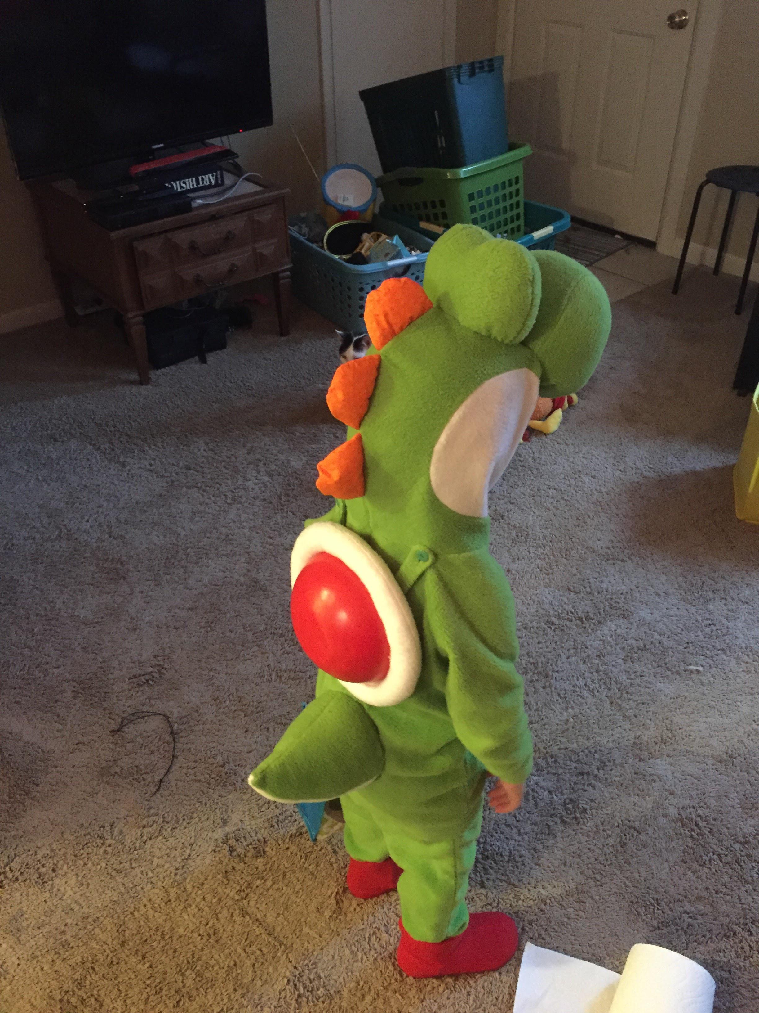 Homemade Yoshi Costumes