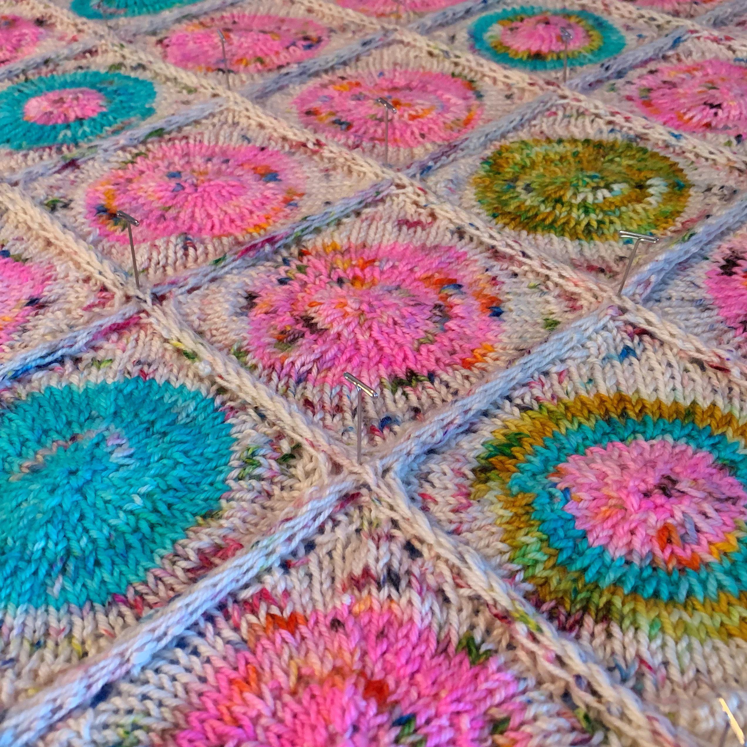 A blanket for my baby granddaughter r/knitting