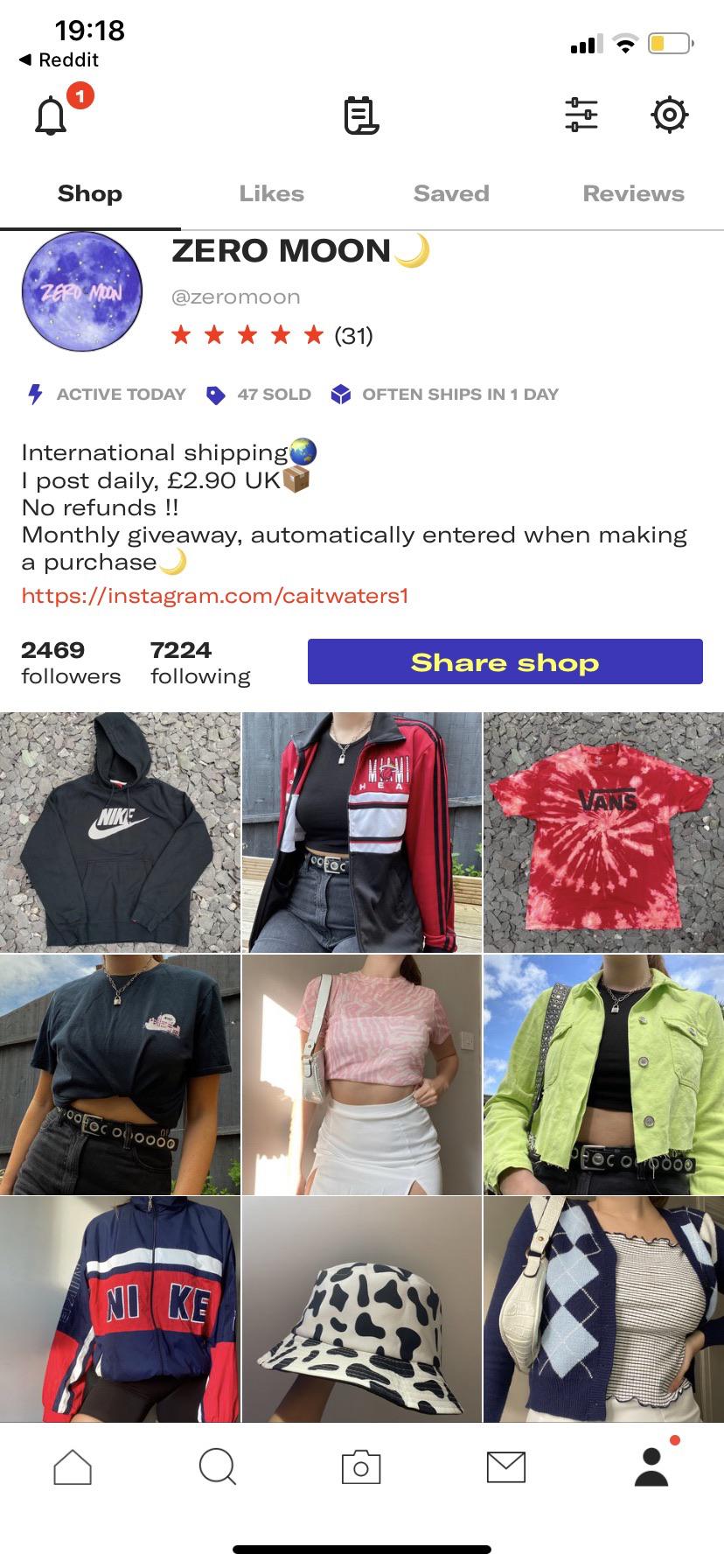 I’ve had Depop for a week now and my first week has gone really well