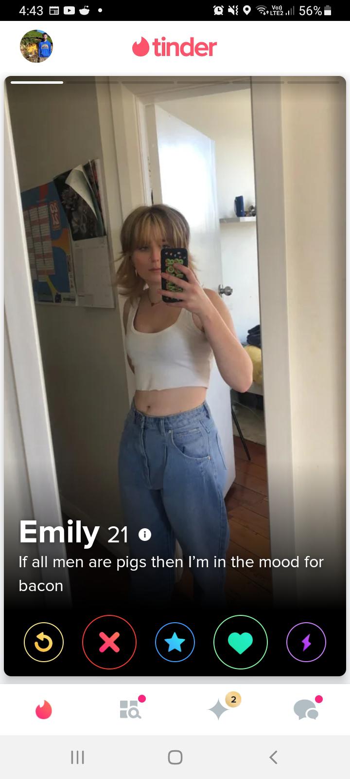 Caption made my day r/Tinder