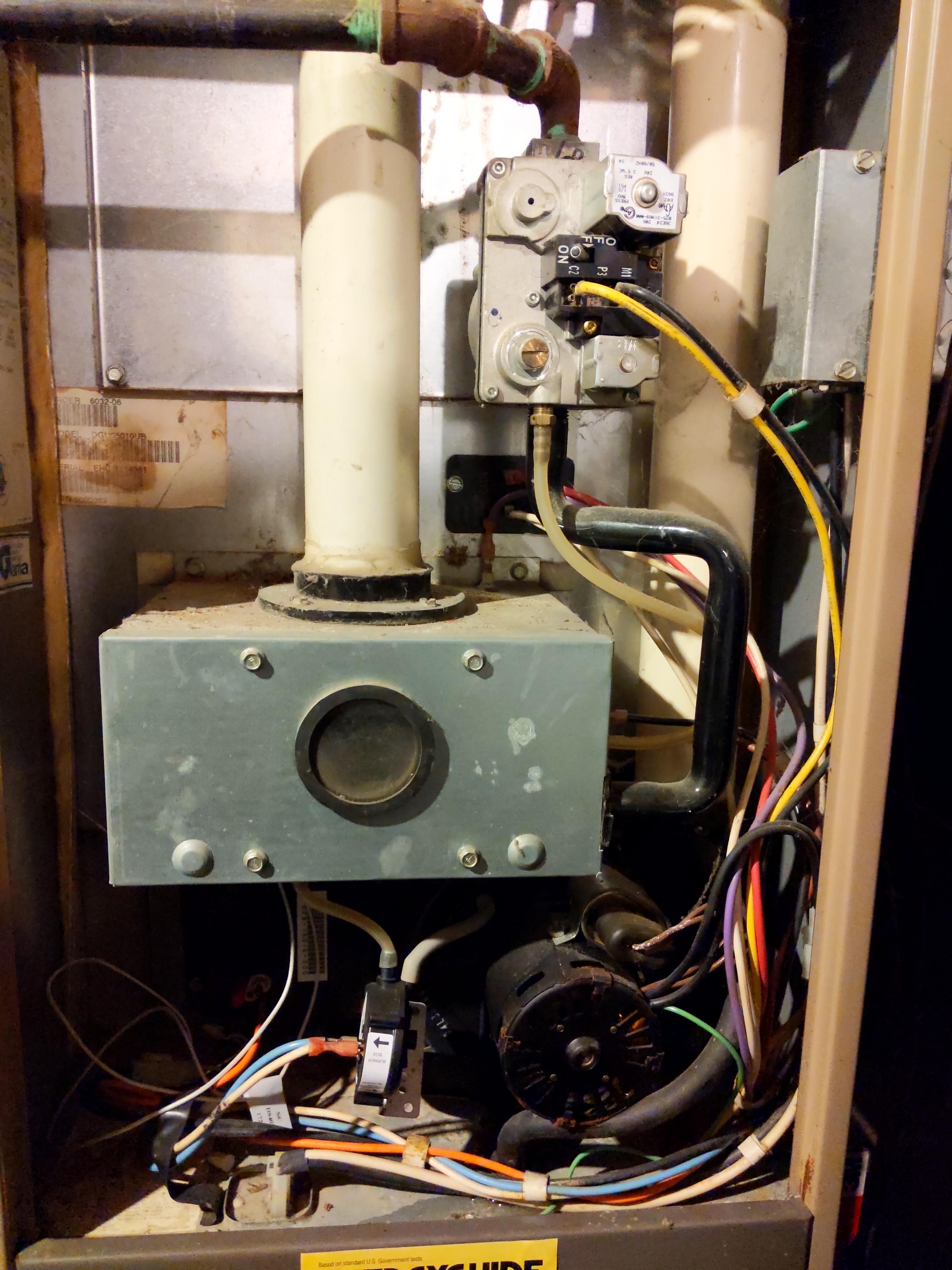 Can anyone identify the make and year of my furnace? r/HVAC