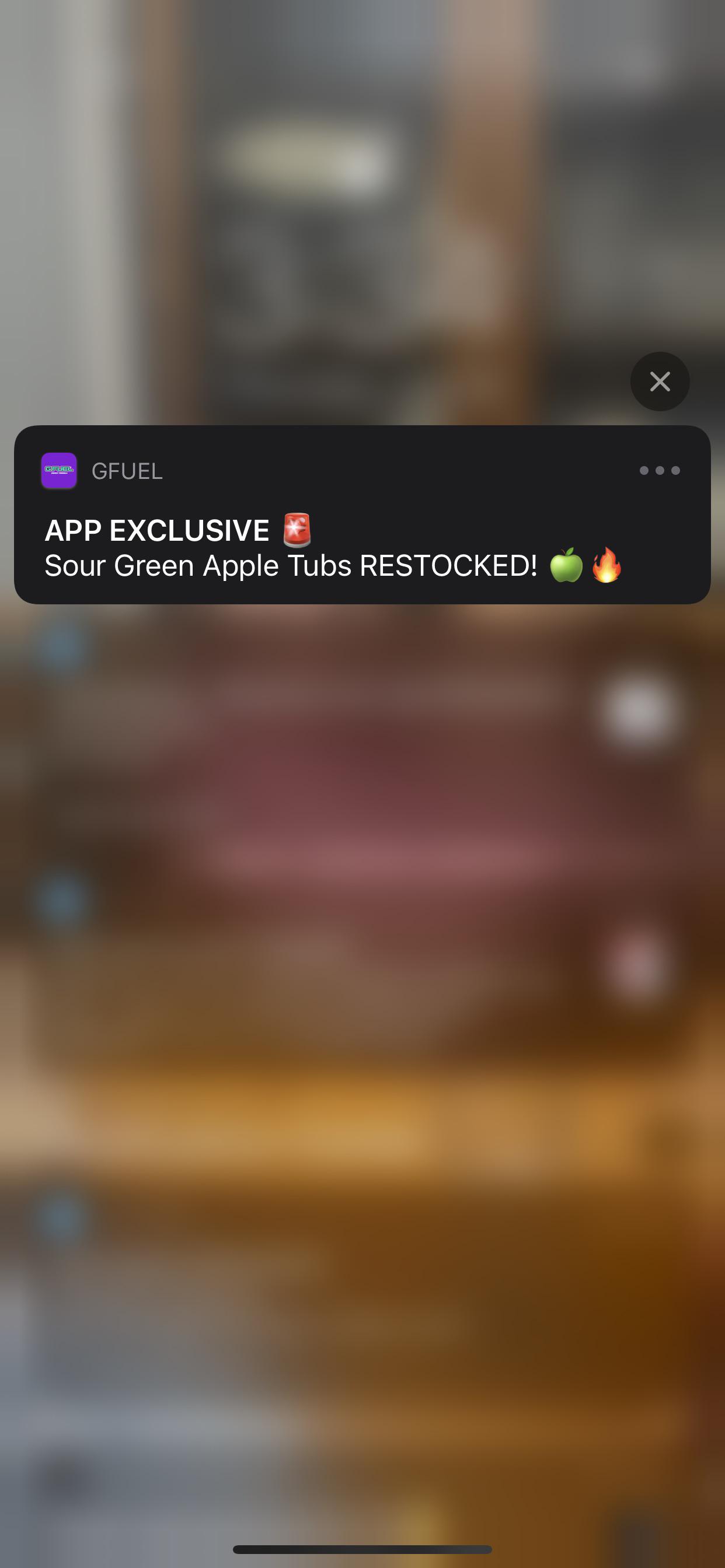 Sour green apple restock GFUEL