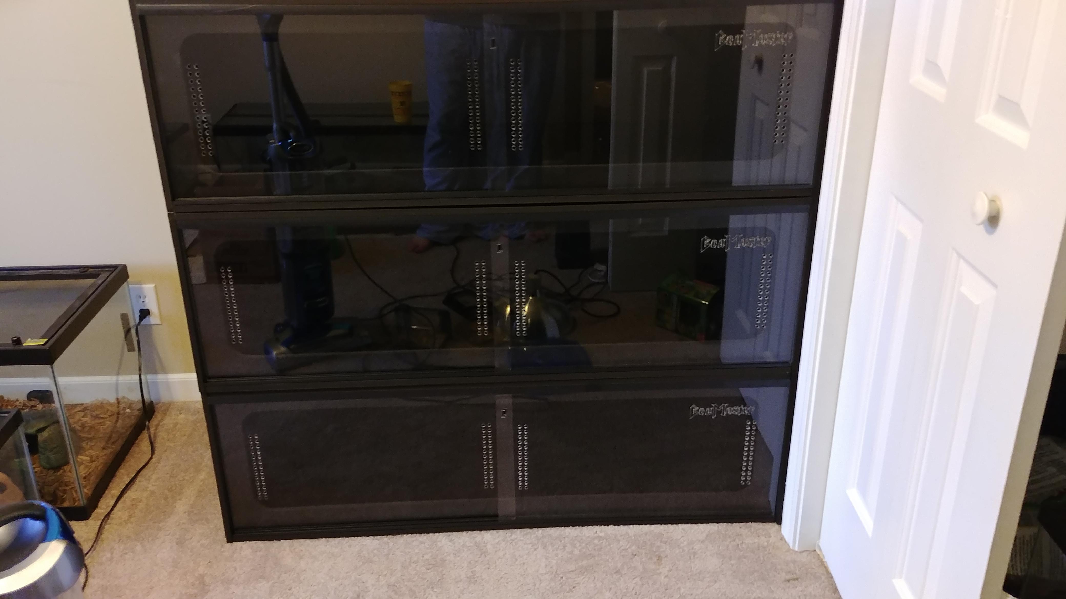 Boa Master pvc cages I just got! r/snakes