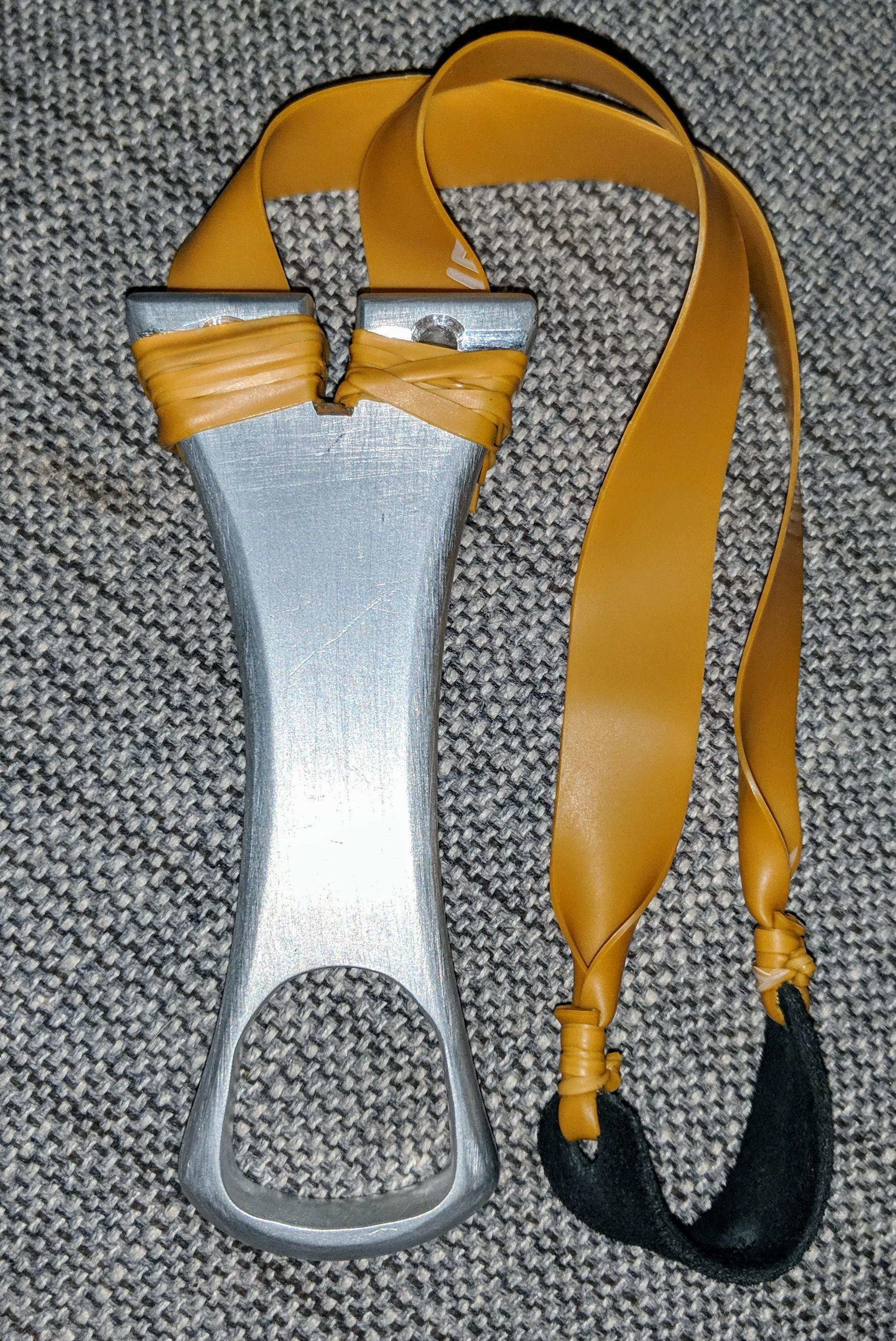 Made a pickle fork from scrap of my last one. r/slingshots