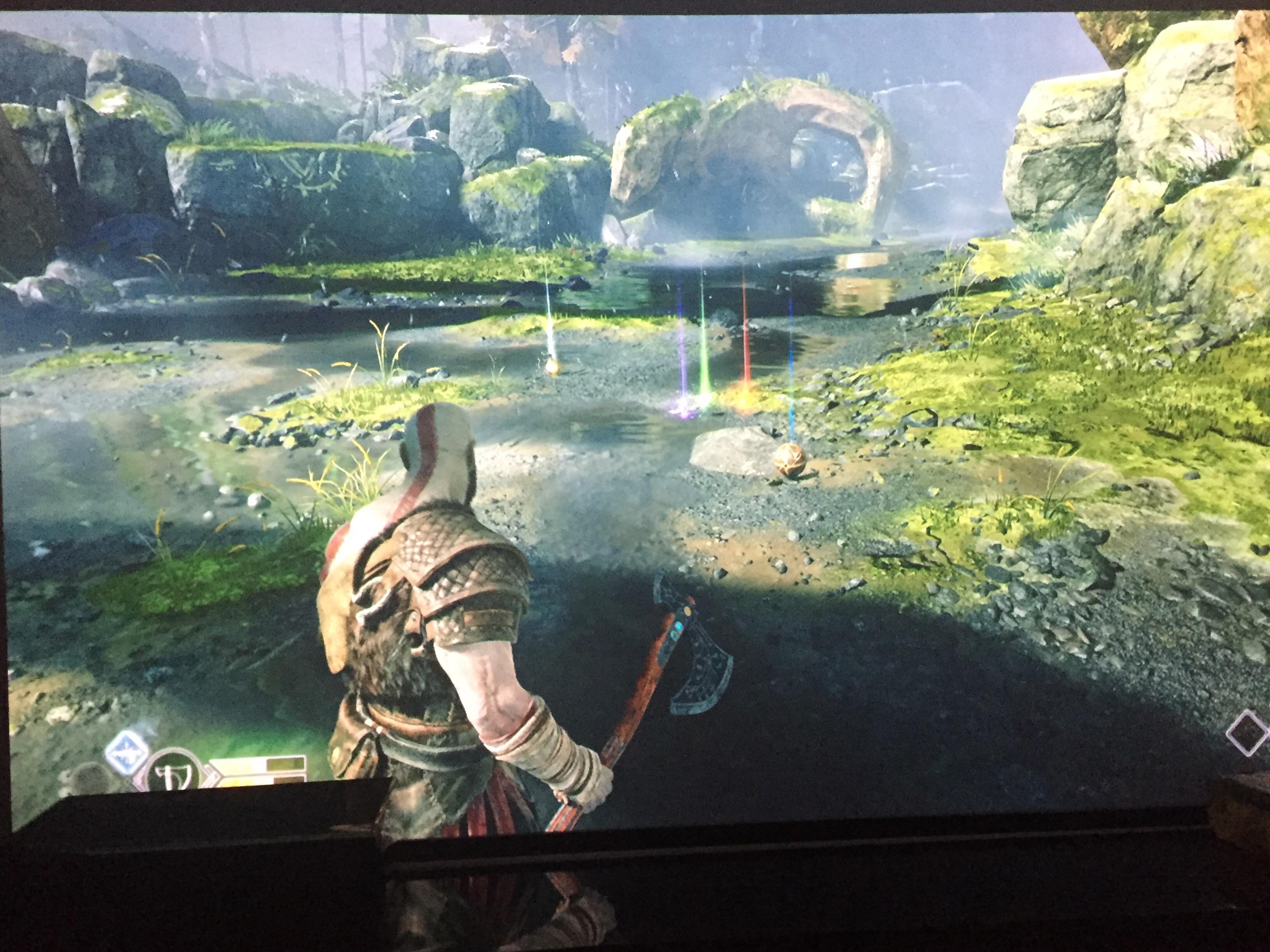 I think I found all the infinity stones in god of war gaming