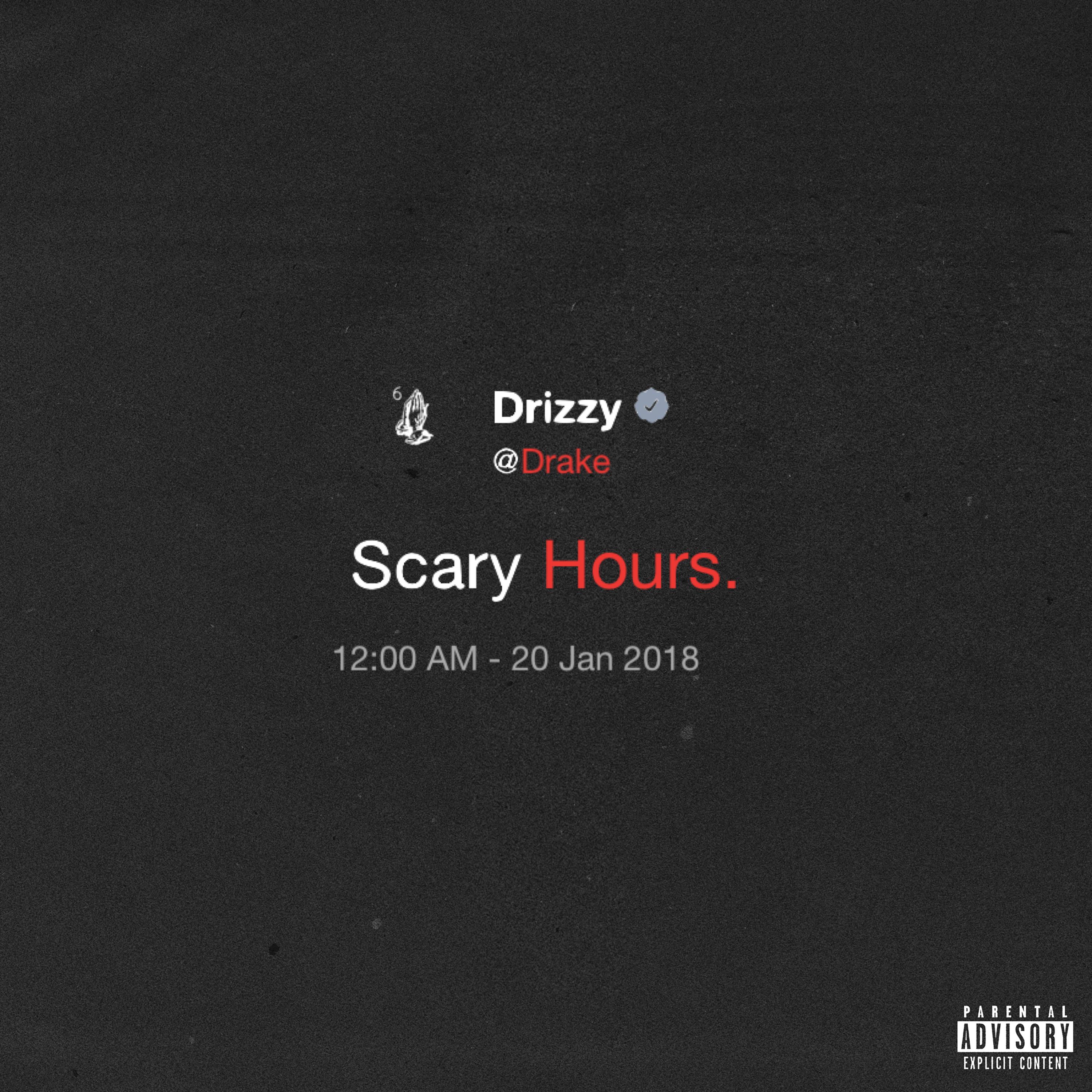 Drake Scary Hours [3000x3000] r/freshalbumart