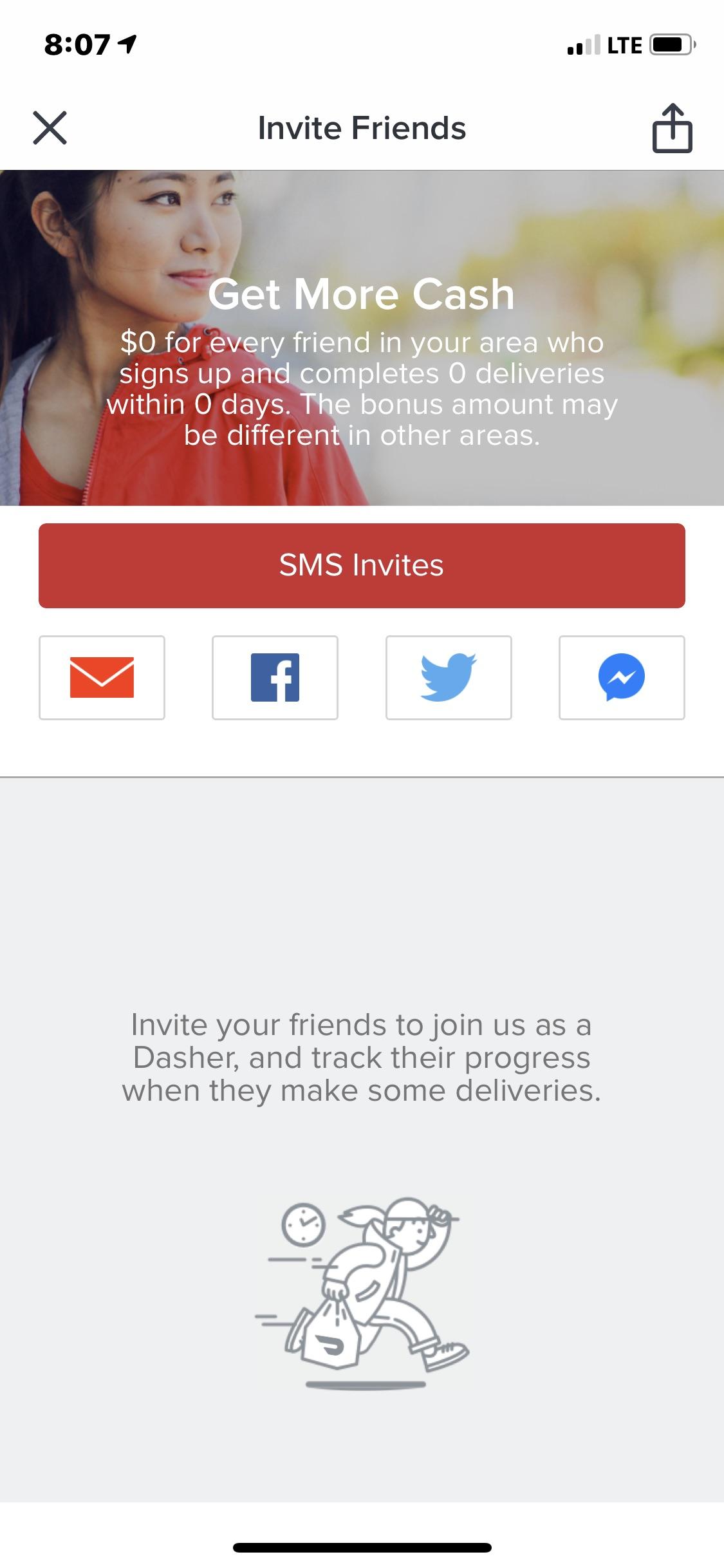 Killing it with my referral code doordash_drivers