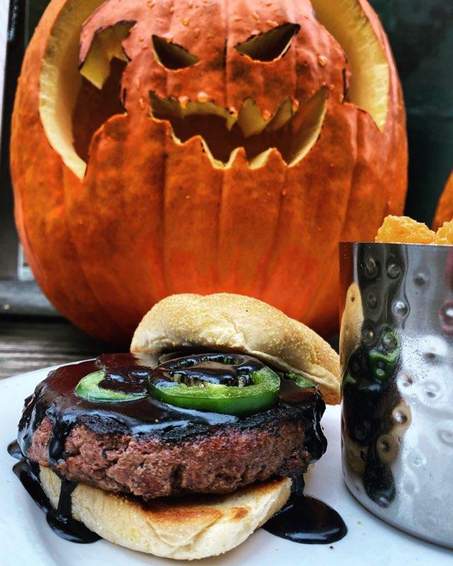 Tis the season for something.... Spooky. Zombies Eat Burgers Too