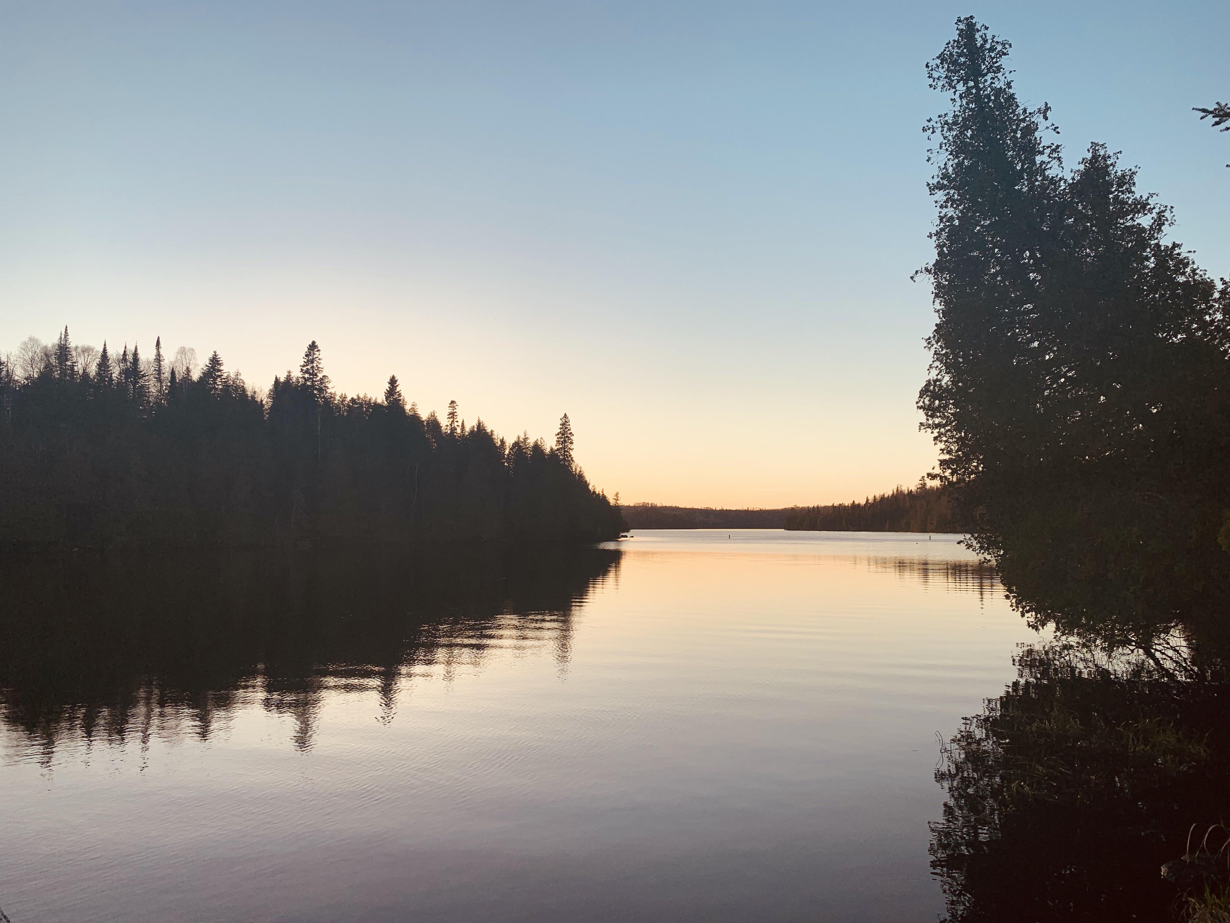 Beautiful evening on Caribou Lake. r/minnesota