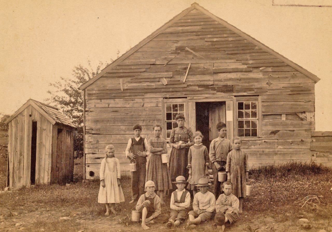 A School House in 1800's r/OldSchoolCool