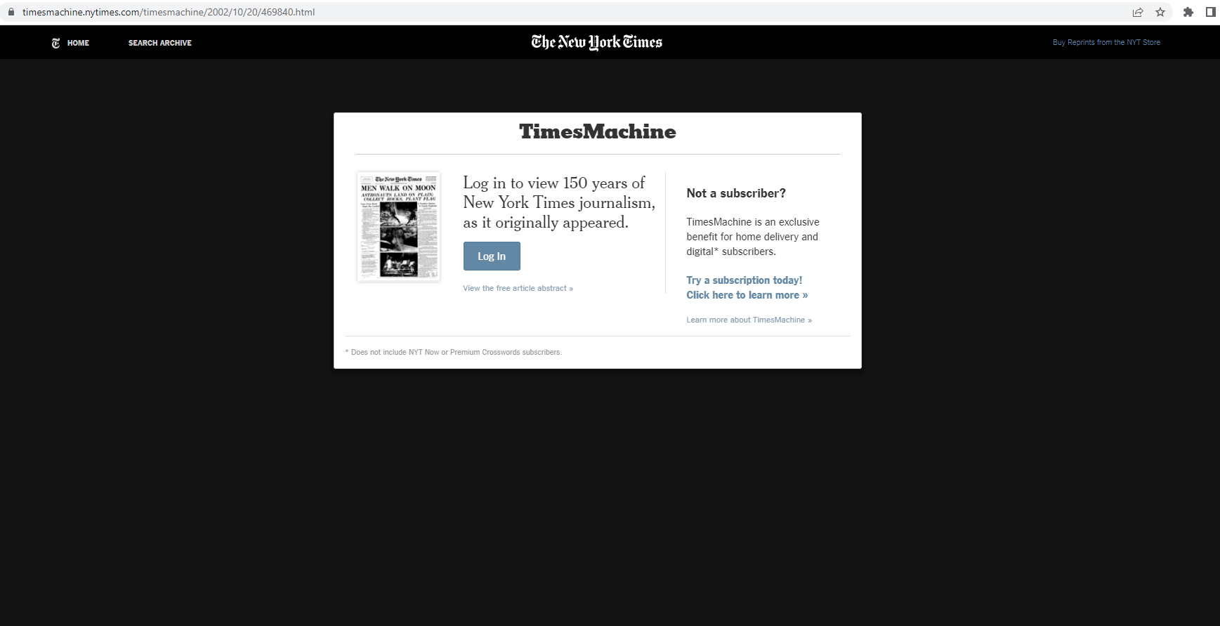 How to bypass NYT's TimesMachine paywall? r/uBlockOrigin