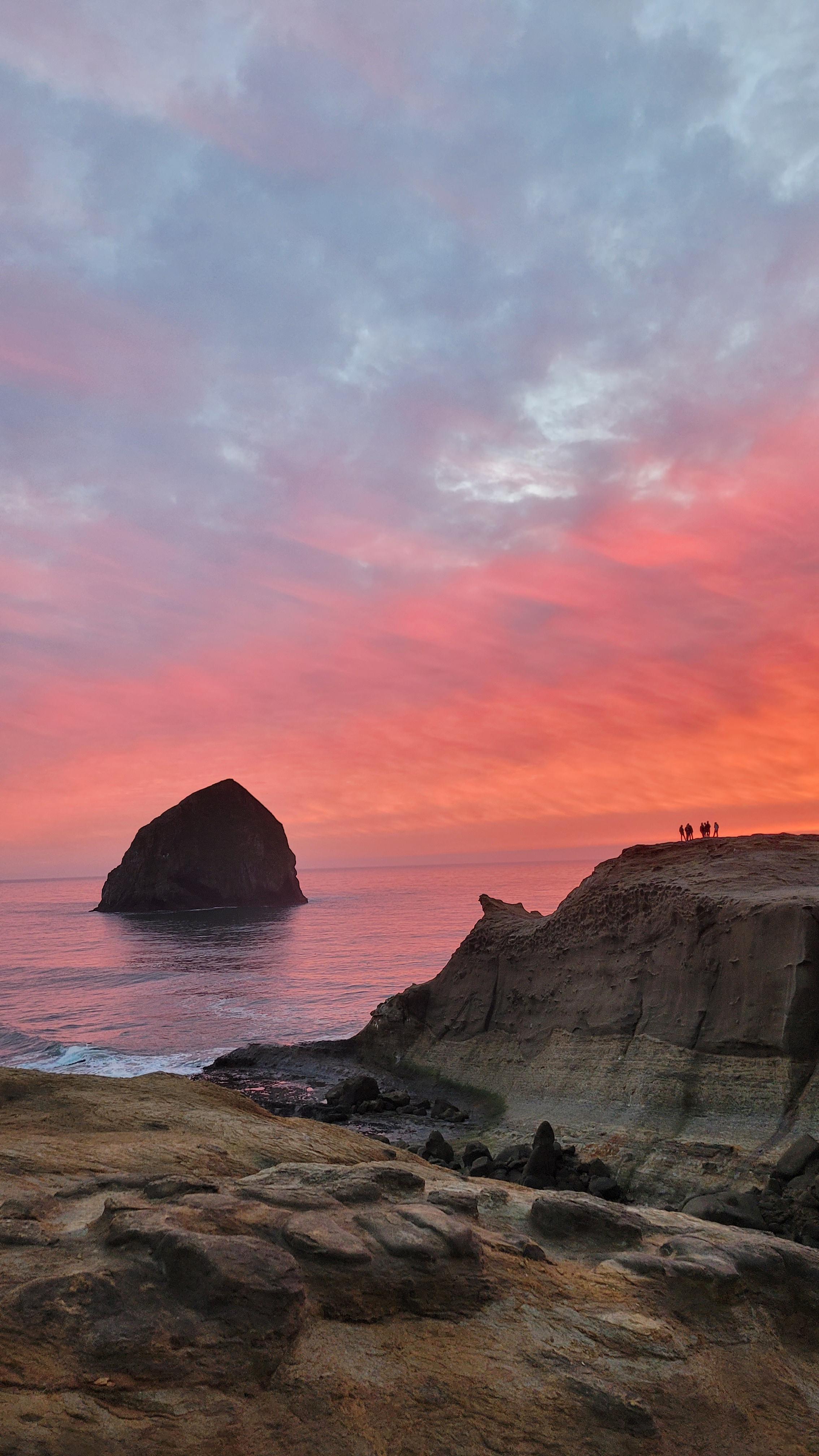 Pacific City, Oregon 2/28/21 r/sunset