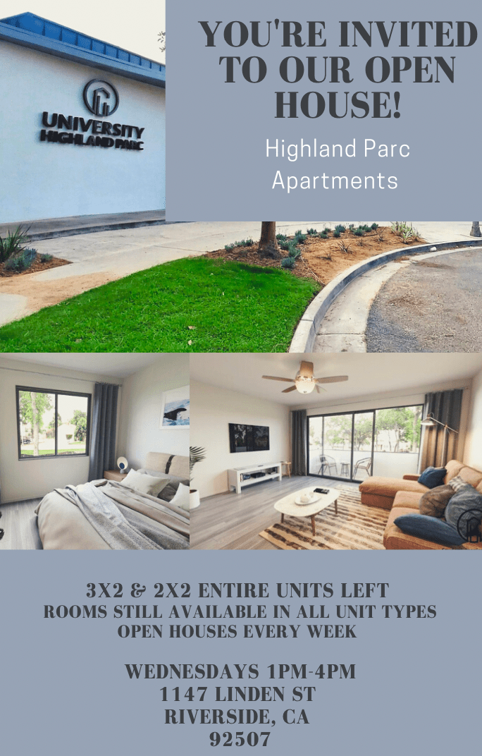 ‼️ OPEN HOUSE Highland Parc Apartments starting next week ‼️ Our