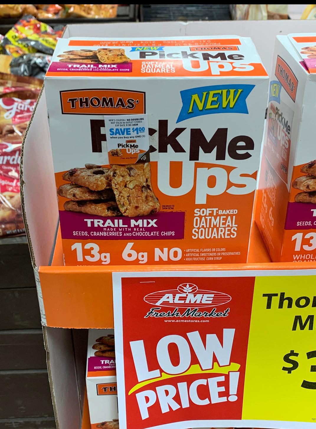 It's supposed to be pick me ups