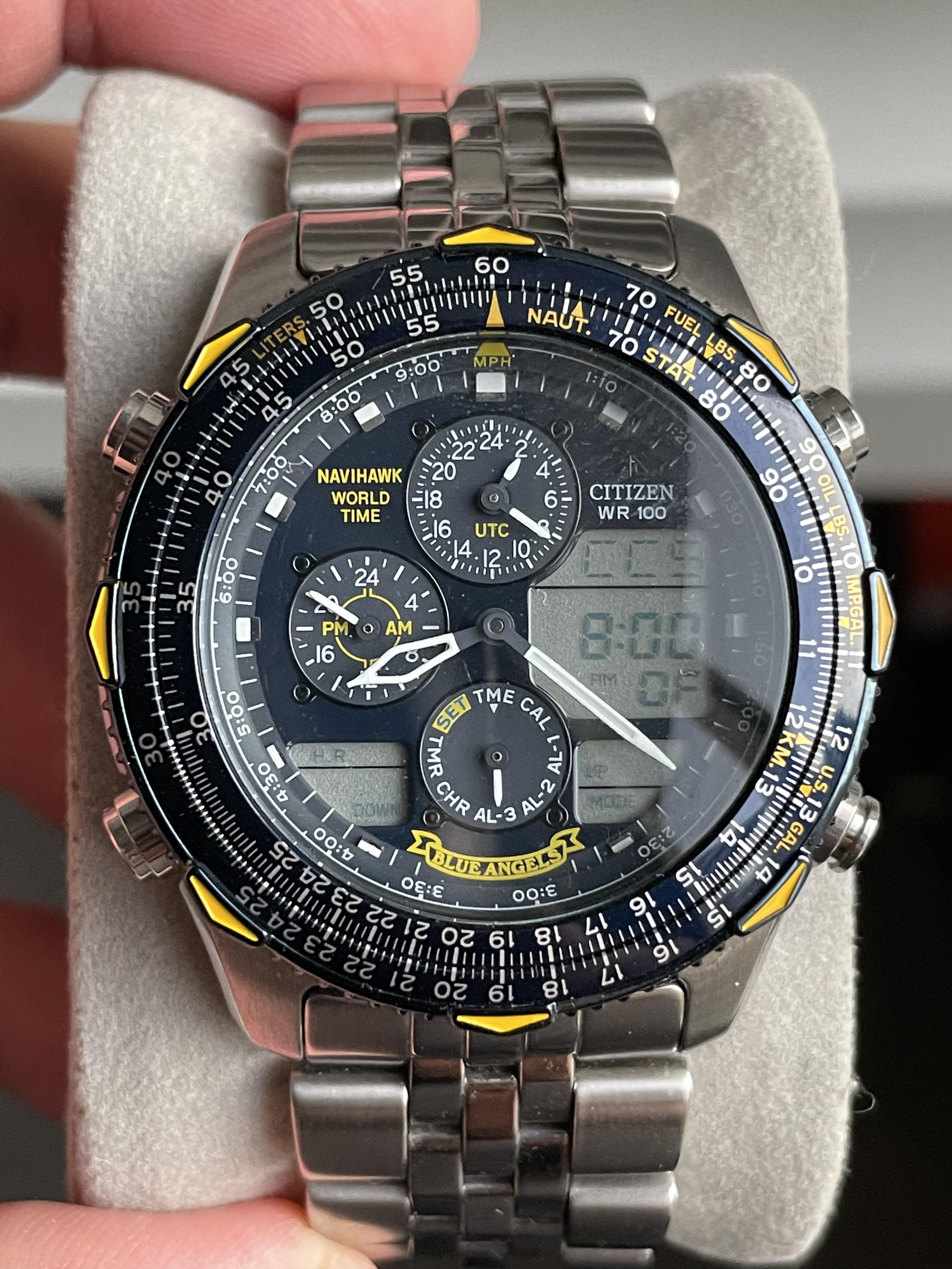 [WTS] Citizen Blue Angels C300 Quartz Battery model 190 r/Watchexchange