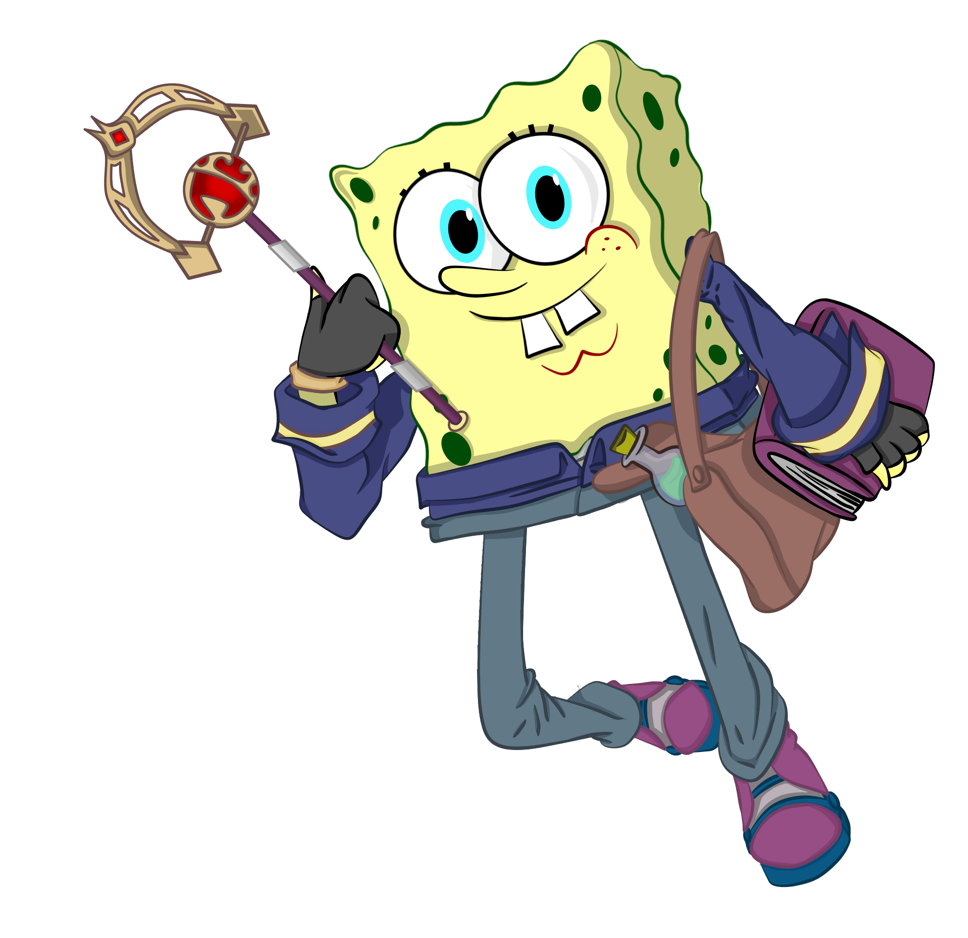 Thicc Spongebob Fan Art