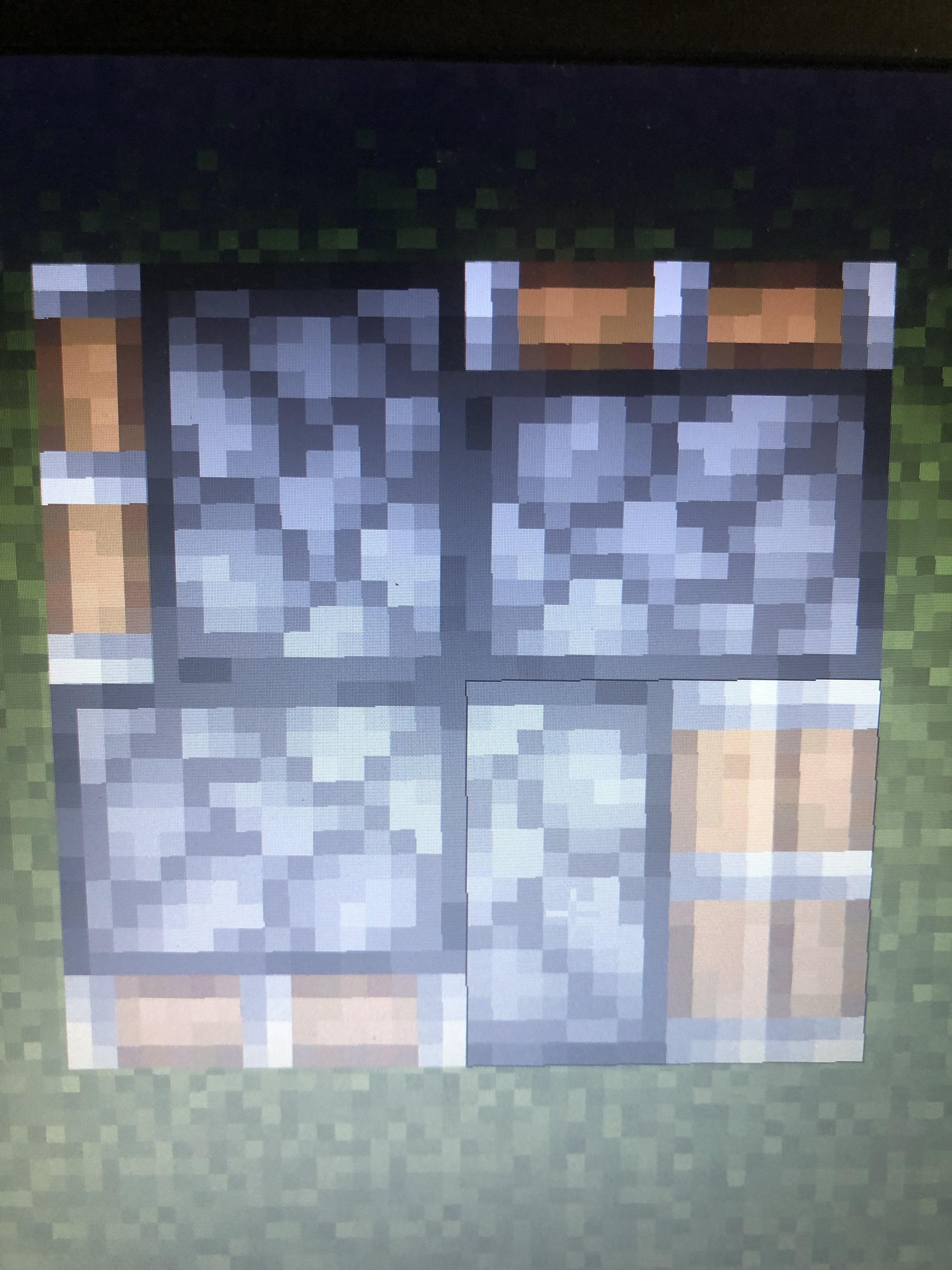 Are pistons in bedrock edition supposed this have this extra texture