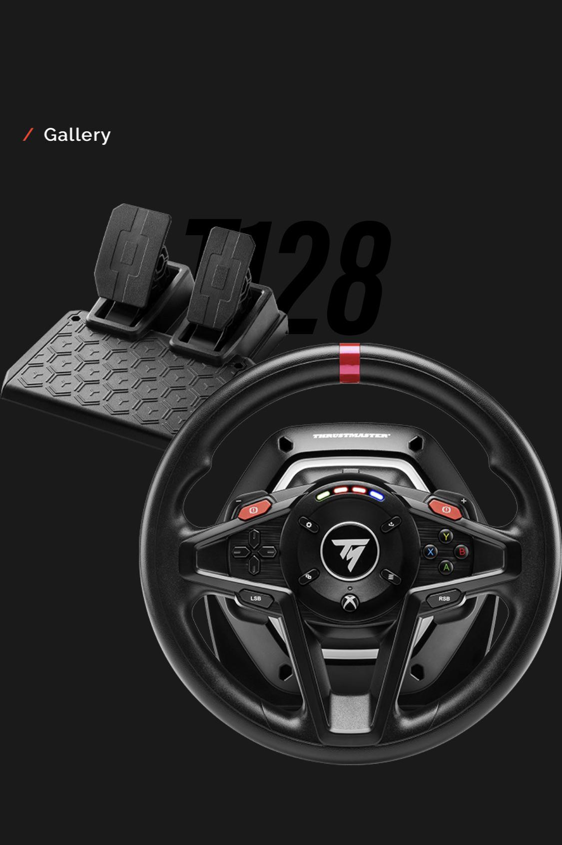 New TM entry level wheel 200 T128 r/Thrustmaster