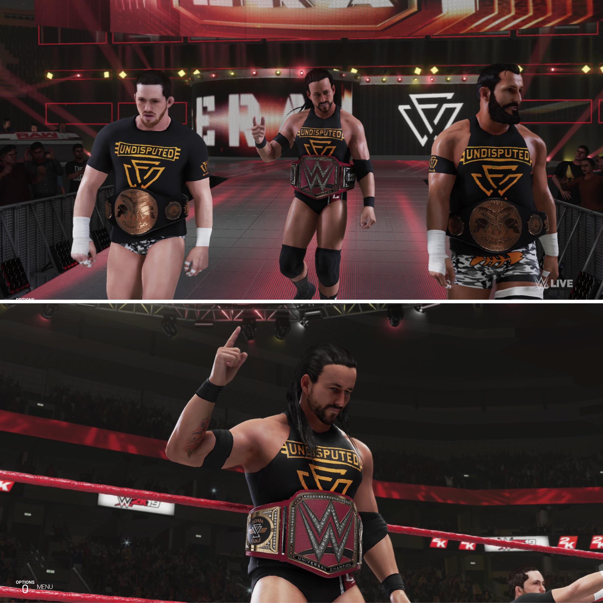 The Undisputed Era Has Begun on RAW!!! WWEGames