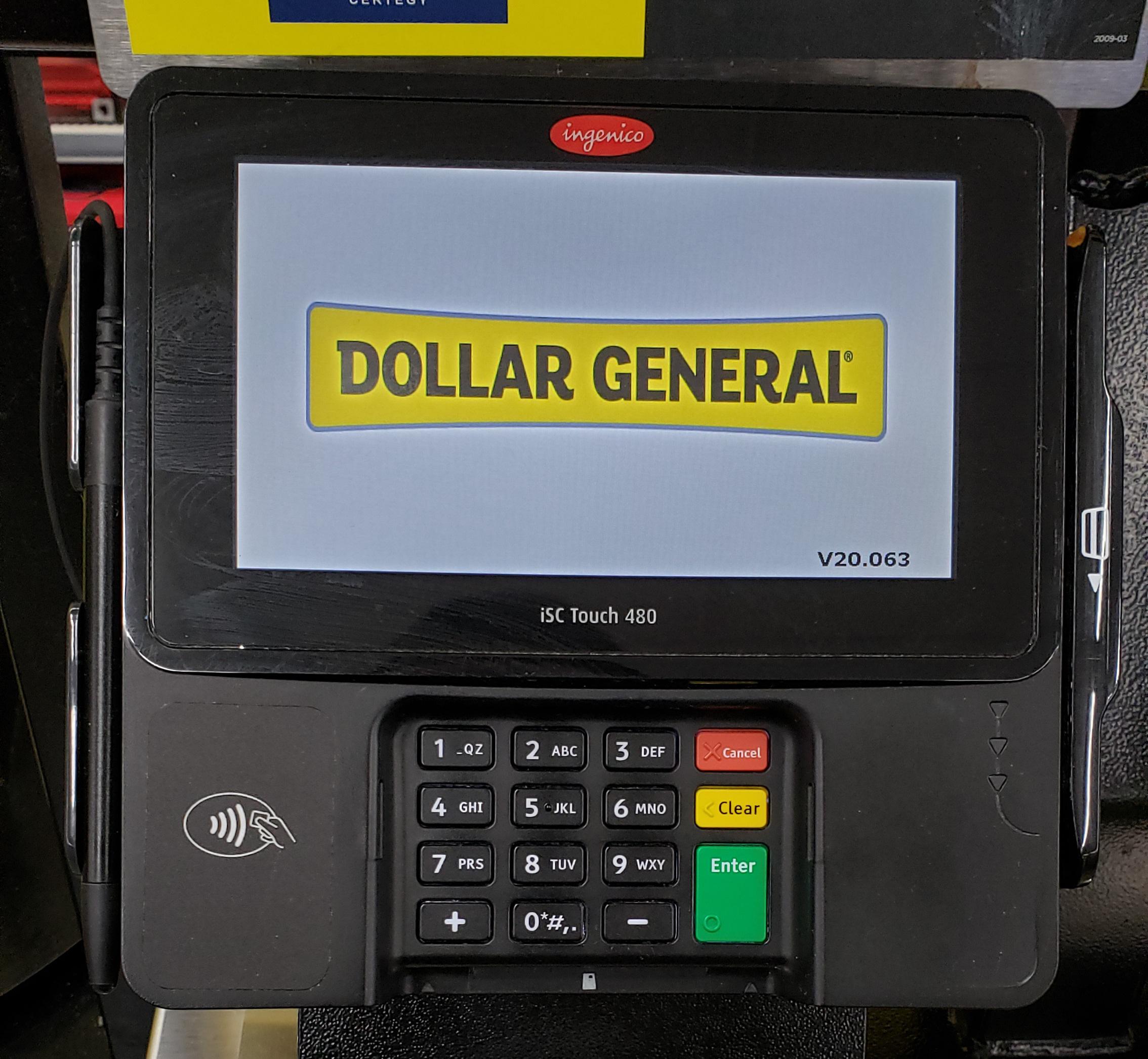 Went to Dollar General and they accept contactless payment r