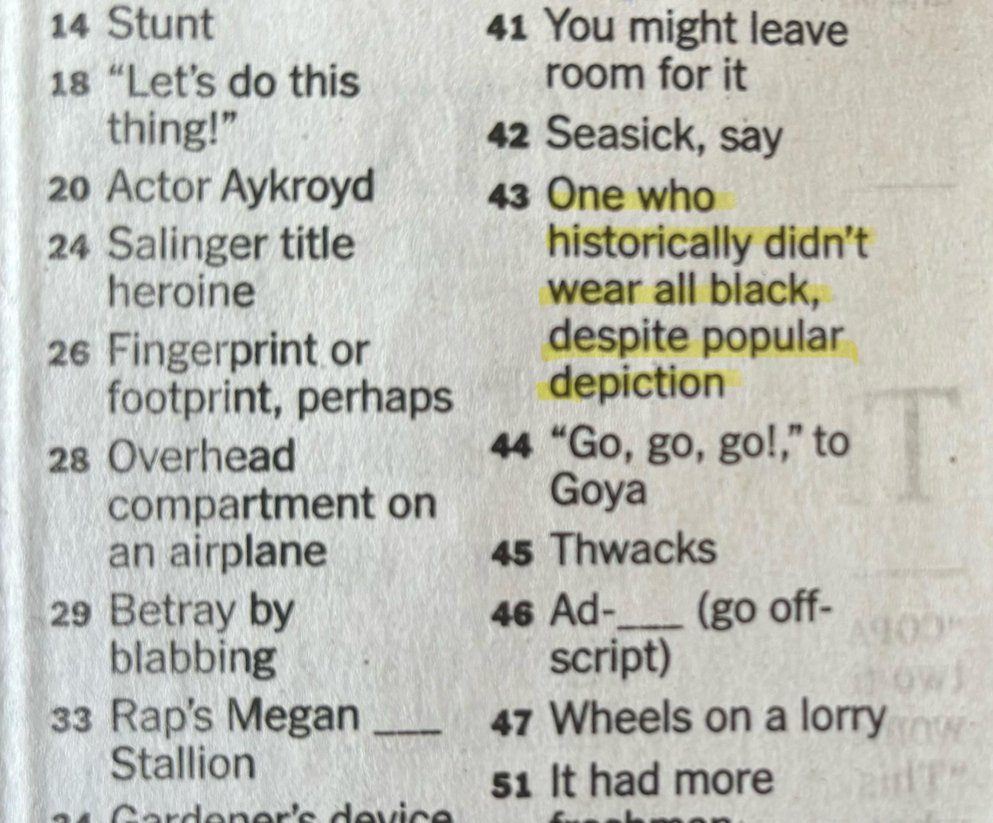 Spotted in today’s New York Times crossword r/nomorejockeys