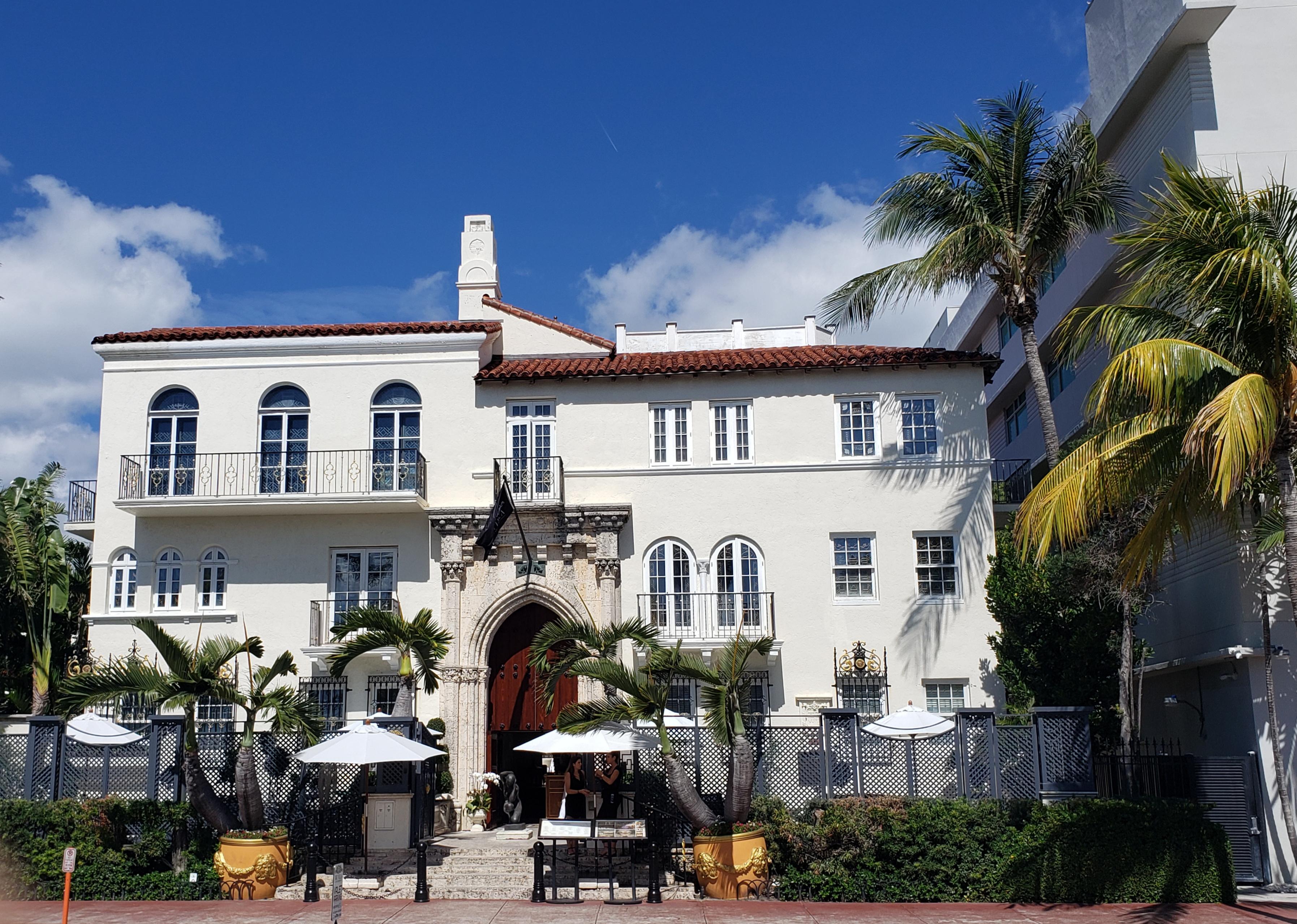Had to stop at the Versace mansion while in Miami Beach! r