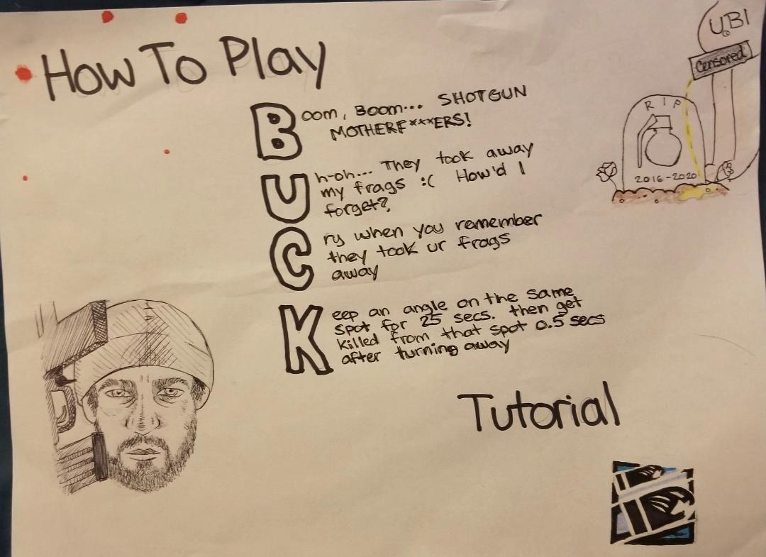 How to Play Buck (OC) r/Rainbow6
