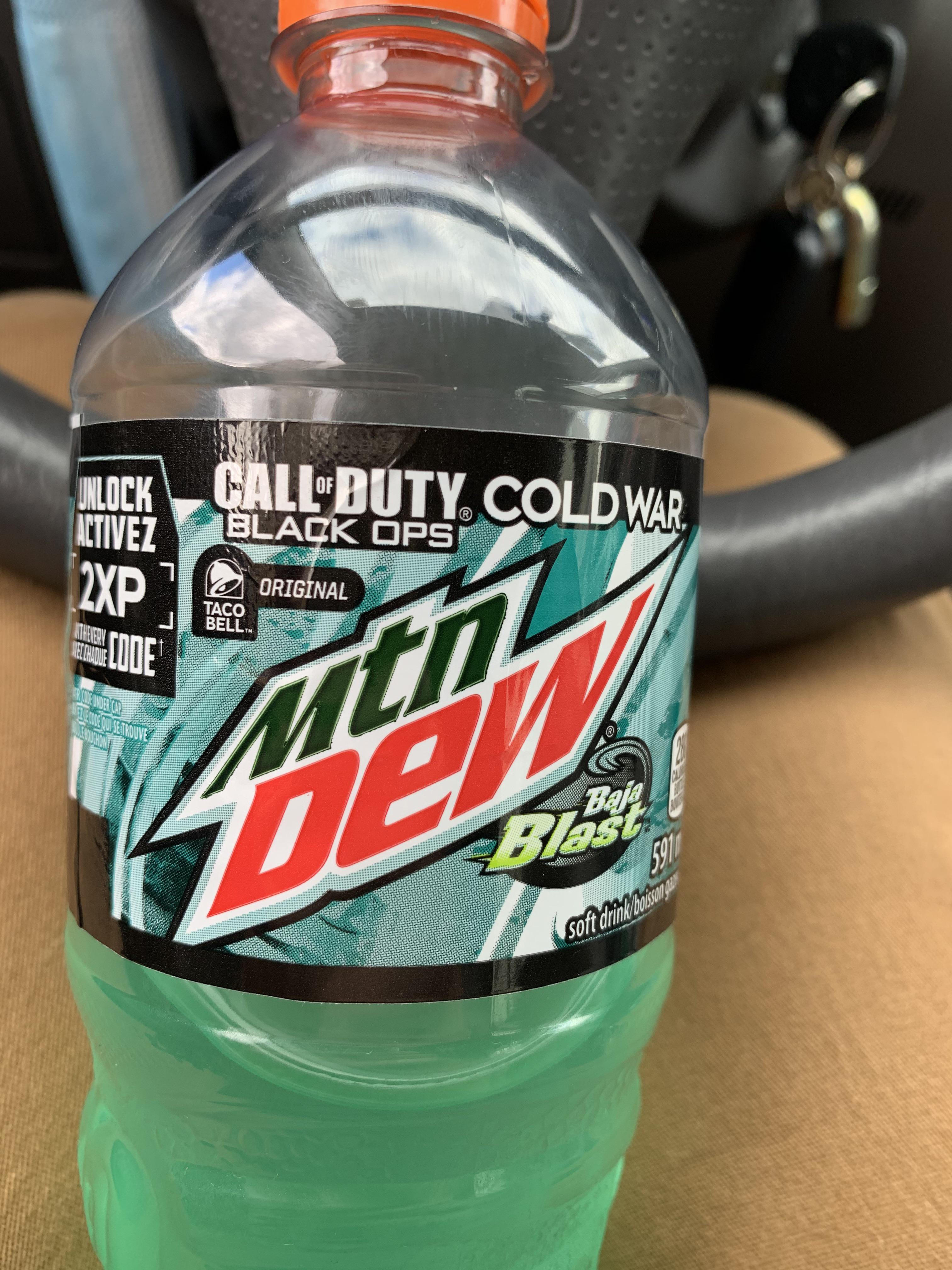 Cold War Baja Blast from Canada mountaindew
