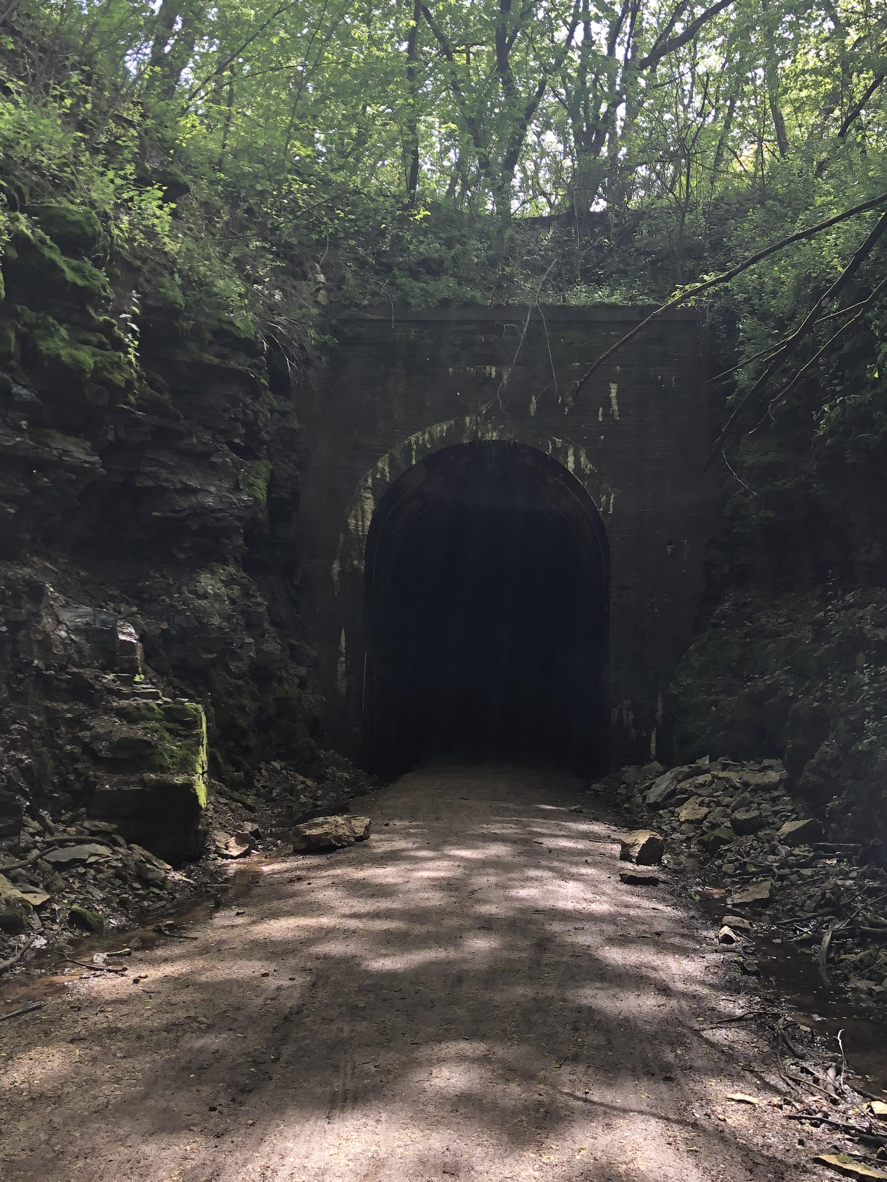 Stewart Tunnel near New Glarus r/wisconsin