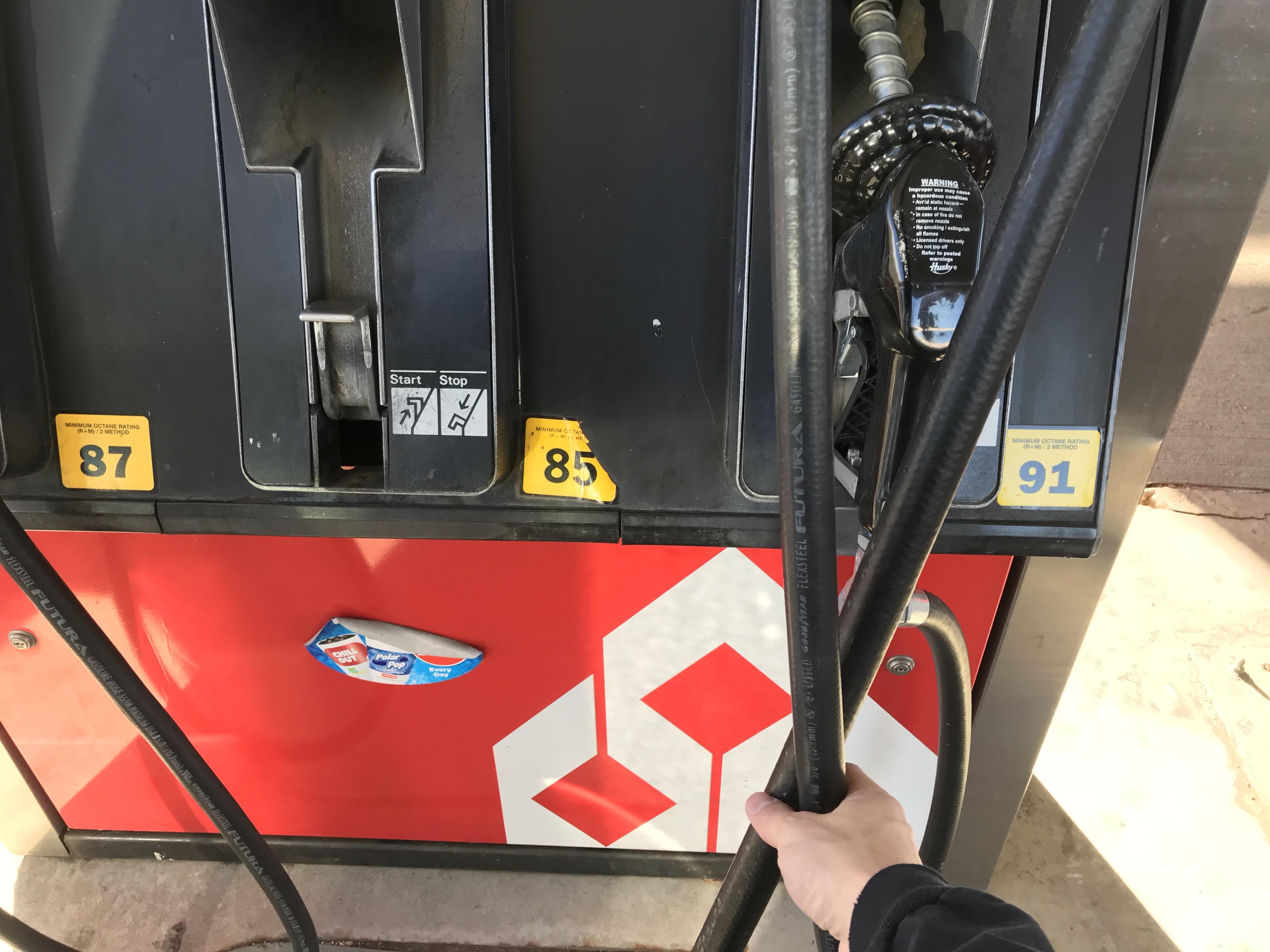 I almost bought unleaded plus instead of unleaded... : r/assholedesign