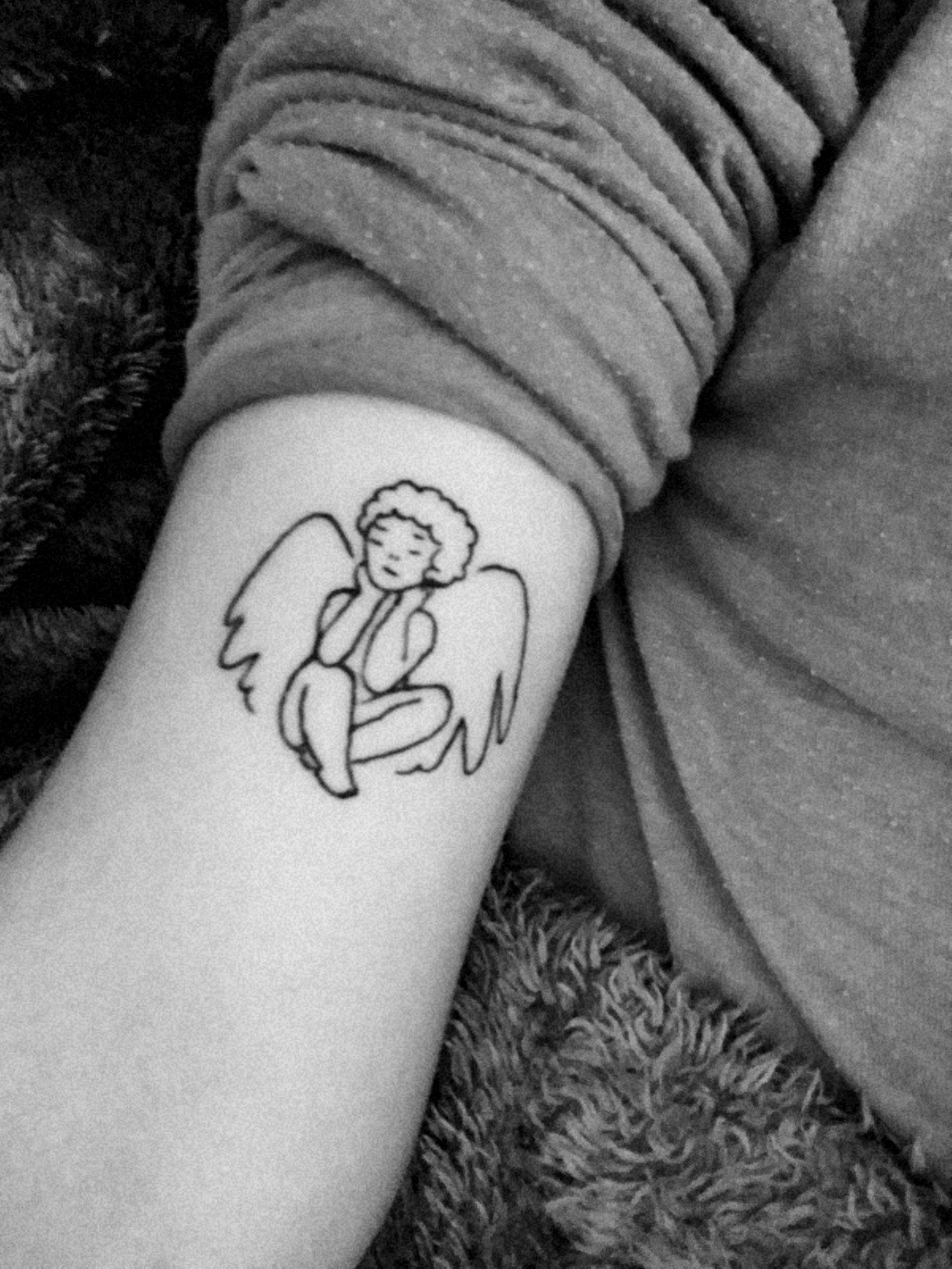 My first tattoo while I'm broke and cheapass. I'm still a