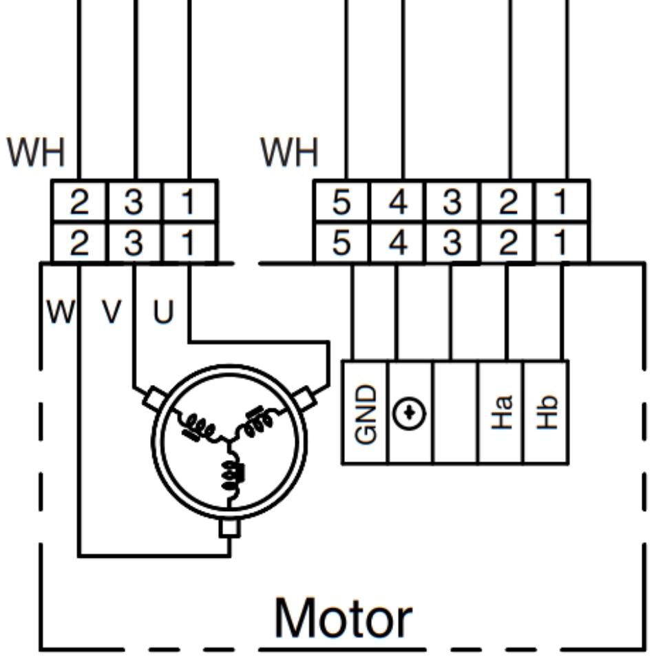 I've salvaged a brushless motor from a washing machine, but it has only