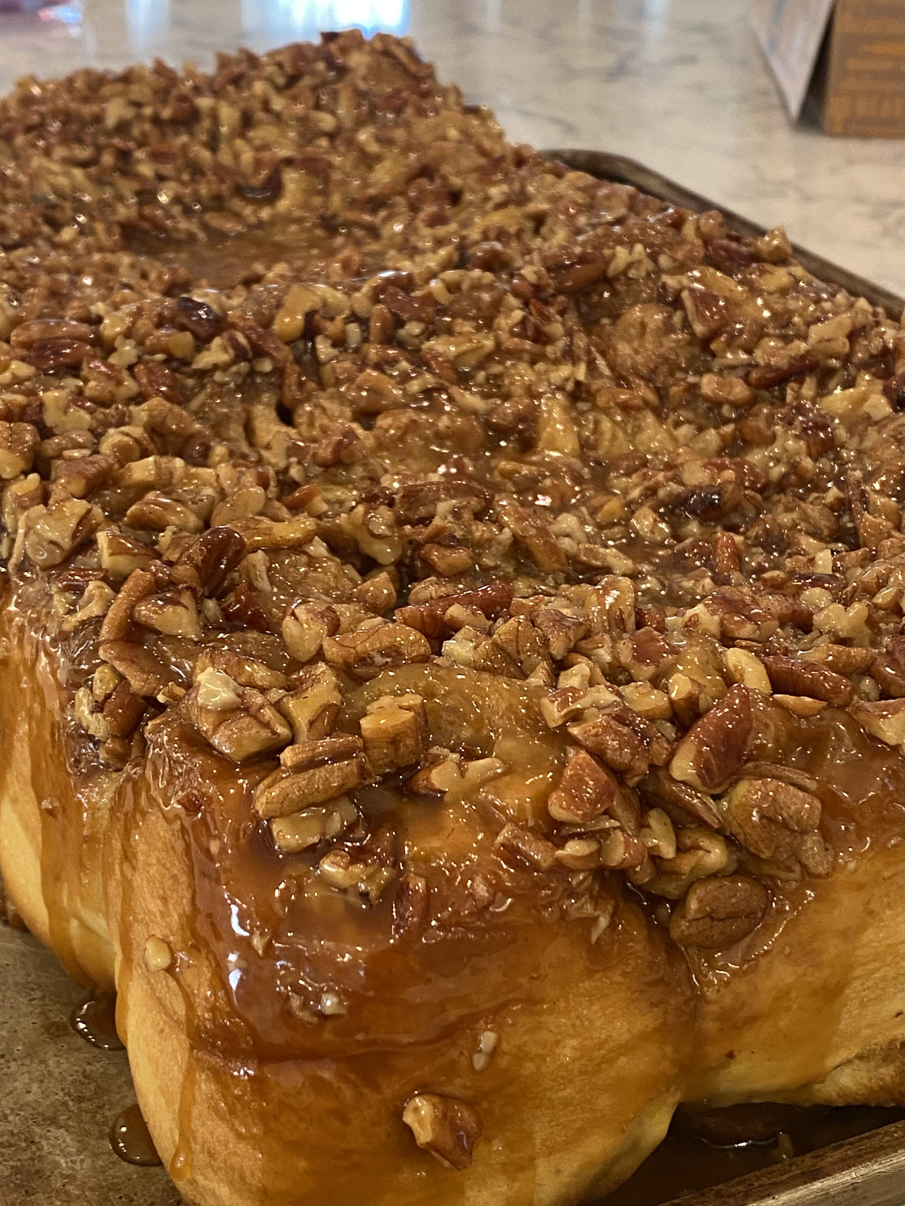 Sticky buns from Joshua Weissman’s recipe r/Breadit
