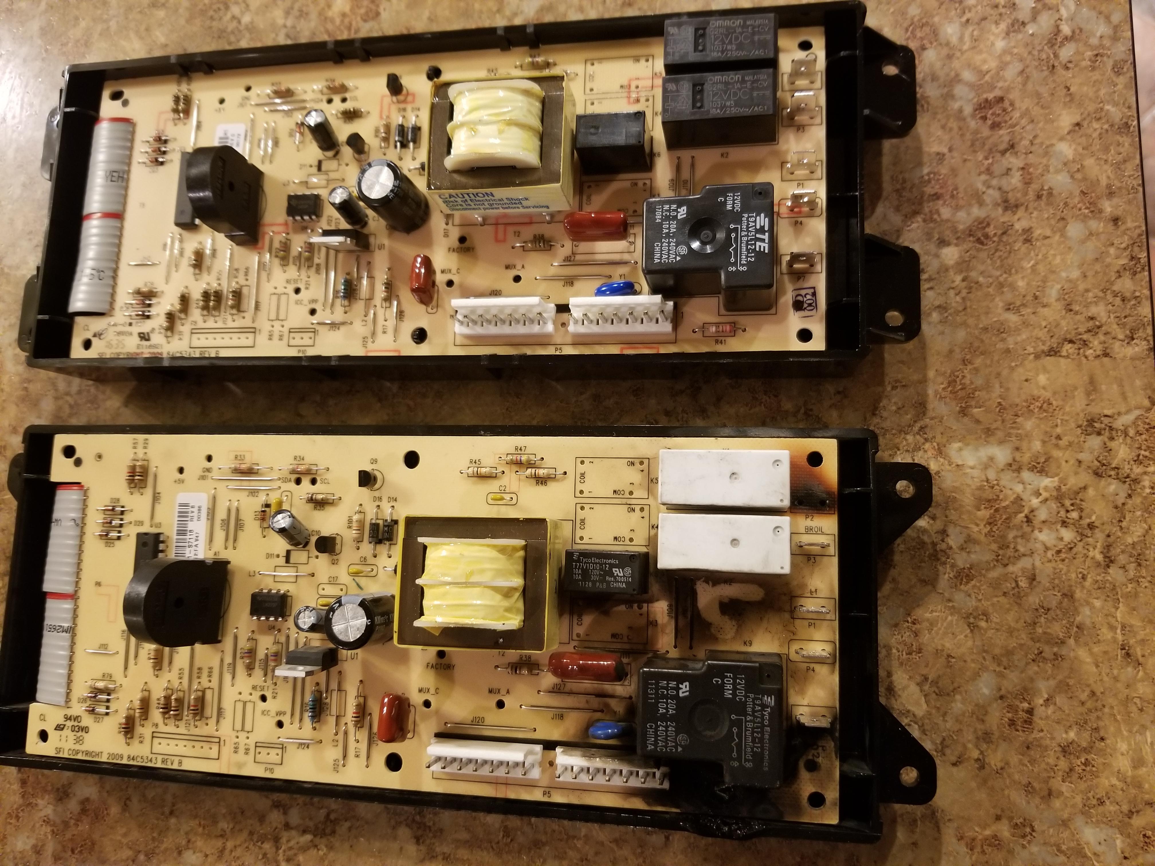 What would cause the resistor to blow up like this? r/appliancerepair
